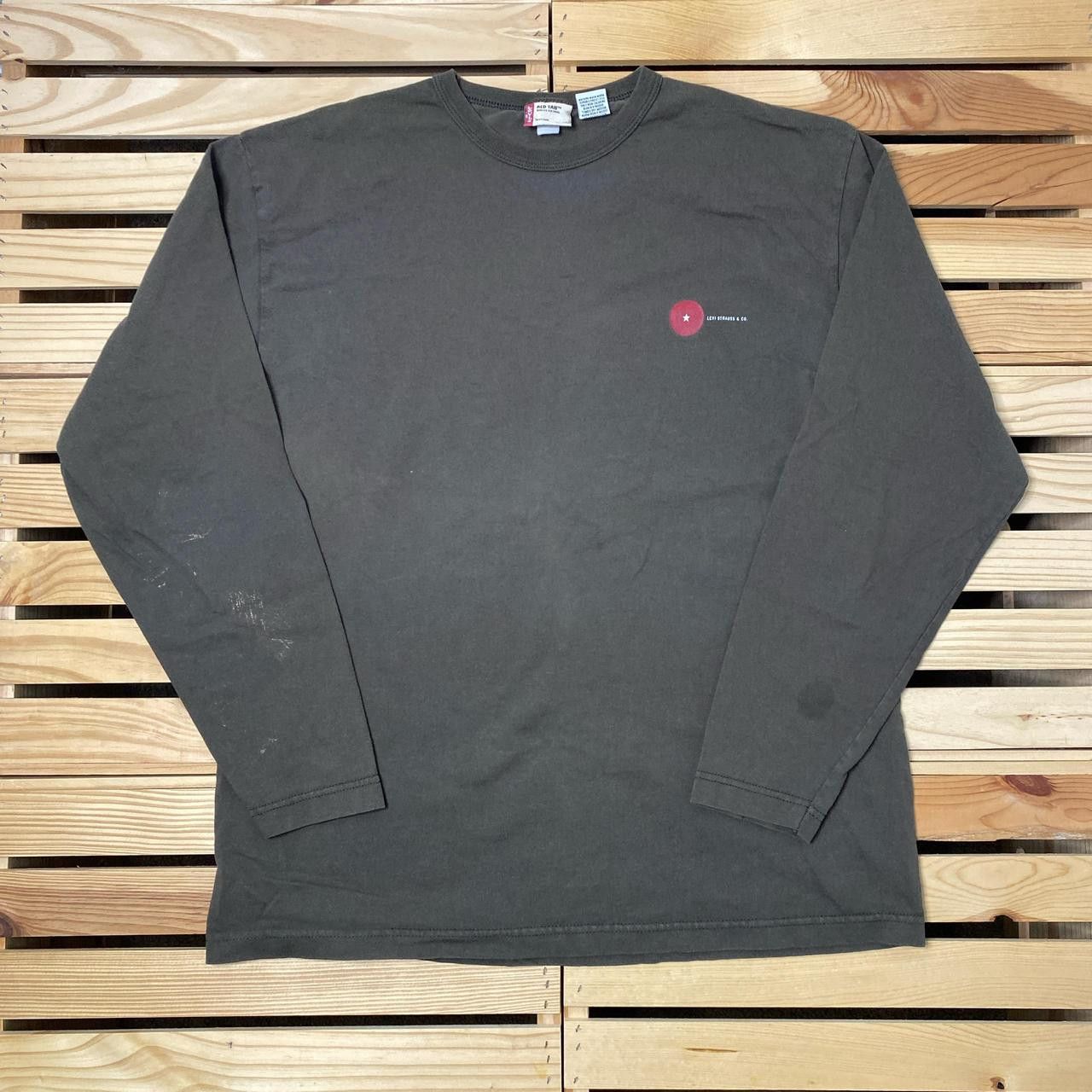 Levi's Vintage Levi's Green Tee Size Large Size US L / EU 52-54 / 3 - 2 Thumbnail