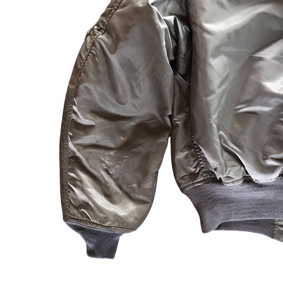 Schott Rare Vintage Schott MA 1 Flight Bomber Jacket Size US L / EU 52-54 / 3 - 11 Thumbnail