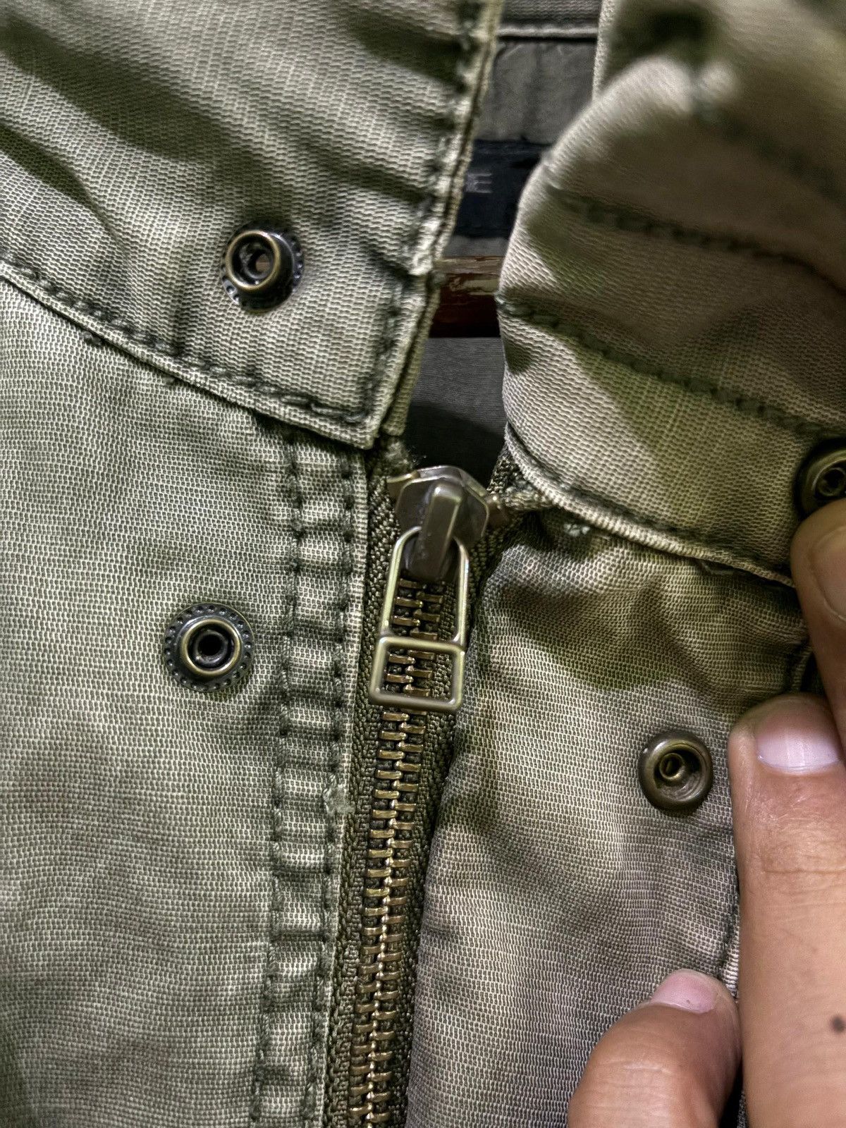 14th Addiction × JACKROSE Jack Rose M65 Field Jacket Distressed Military fashion Size US M / EU 48-50 / 2 - 15 Thumbnail