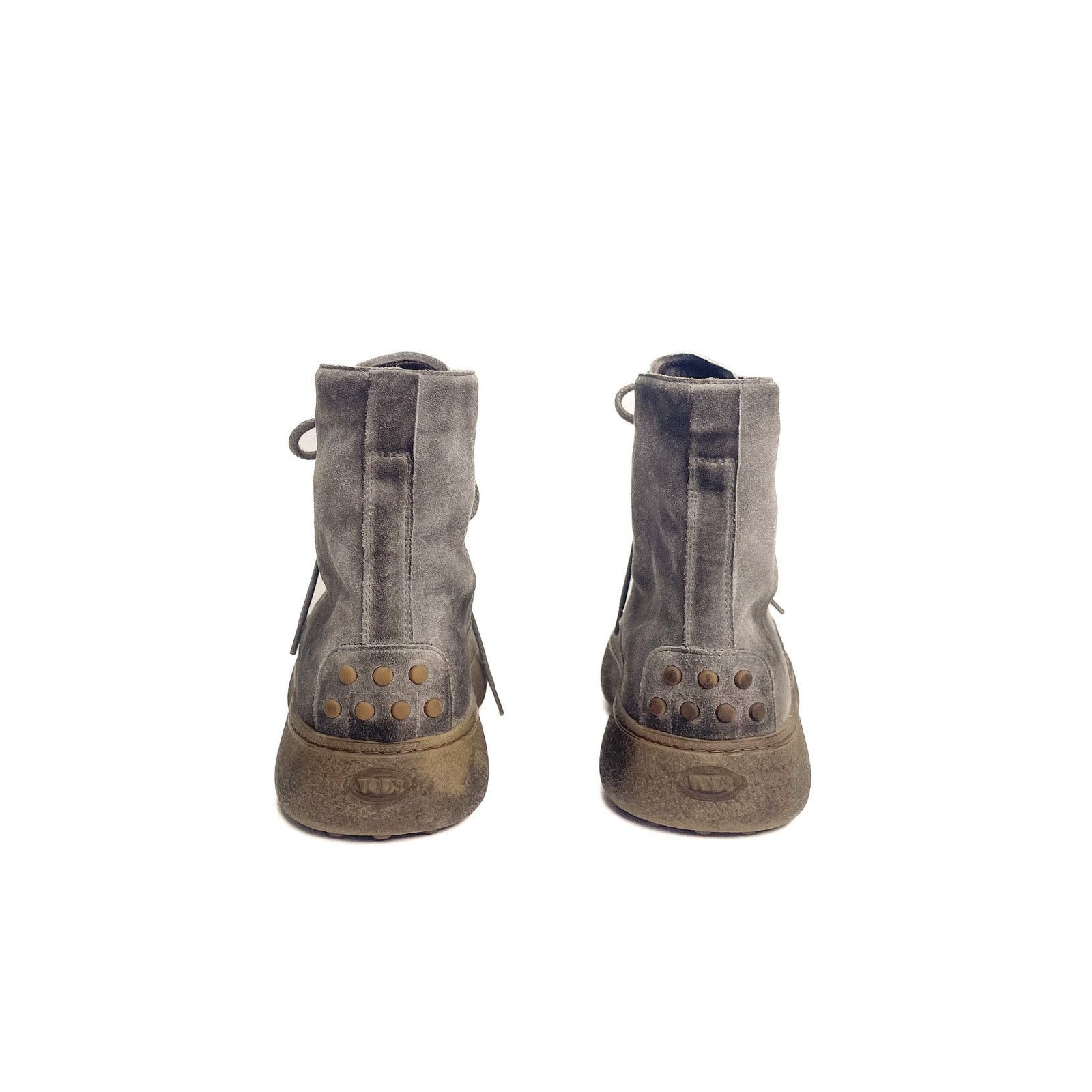 Tod's Heritage Lace-up Ankle Boots Size US 7.5 / EU 40-41 - 4 Thumbnail