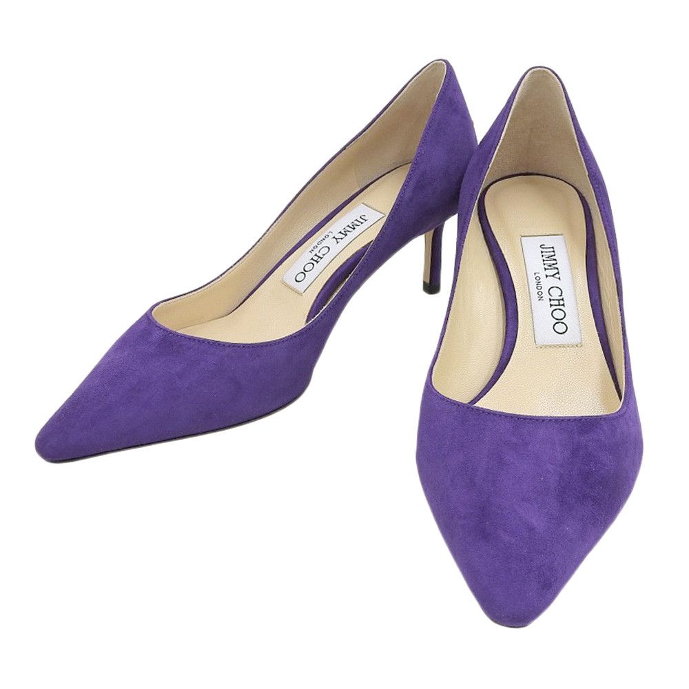Jimmy Choo Jimmy Choo ROMY60 Suede Pumps Suede Shoes ROMY60 DUTY FREE for USA