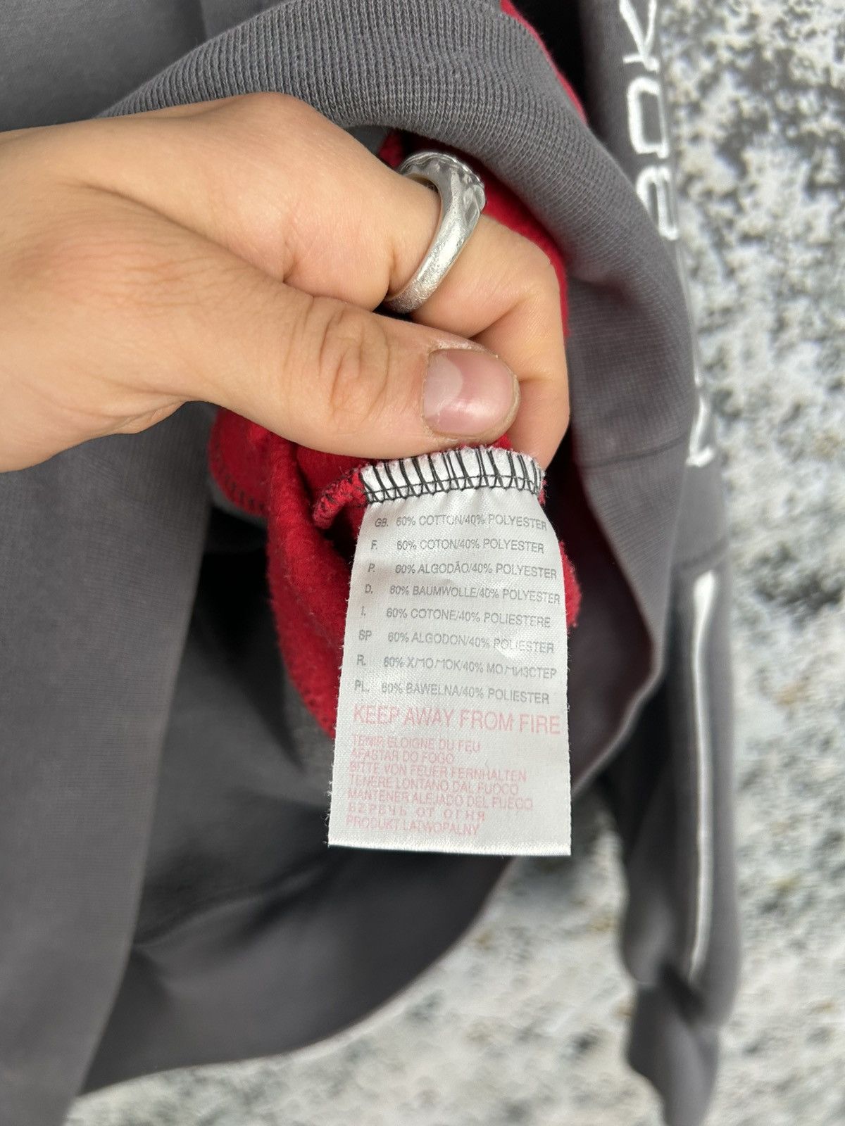 Reebok Vintage Reebok Baggy Basketball Hoodie Rap 2pac Boxy Skate Size US L / EU 52-54 / 3 - 7 Thumbnail