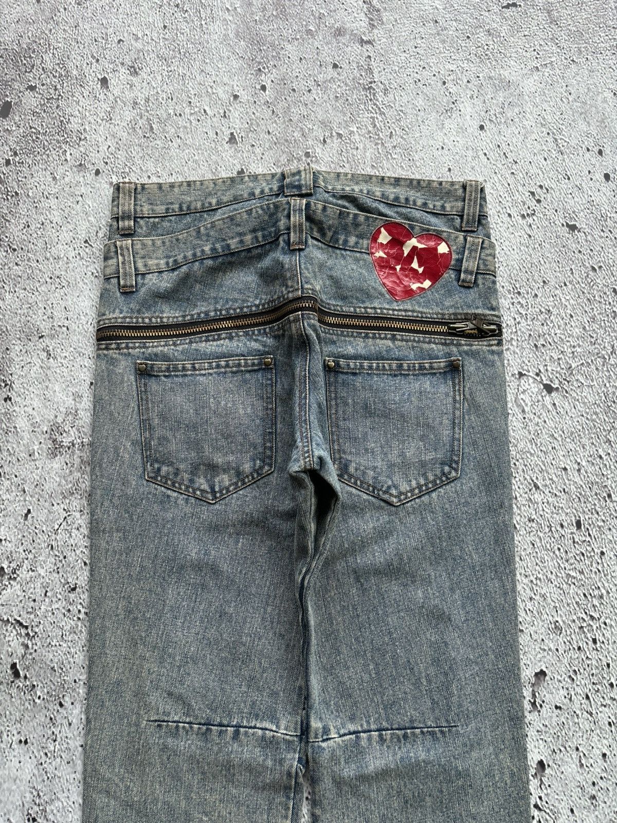 Hysteric Glamour Y2k Pma Leopard zipper punk style Jeans Size US 32 / EU 48 - 6 Thumbnail