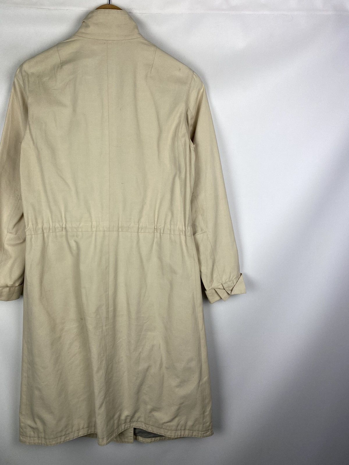 Brunello Cucinelli Brunello Cucinelli ladies full zip trench coat size M Size S / US 4 / IT 40 - 14 Thumbnail