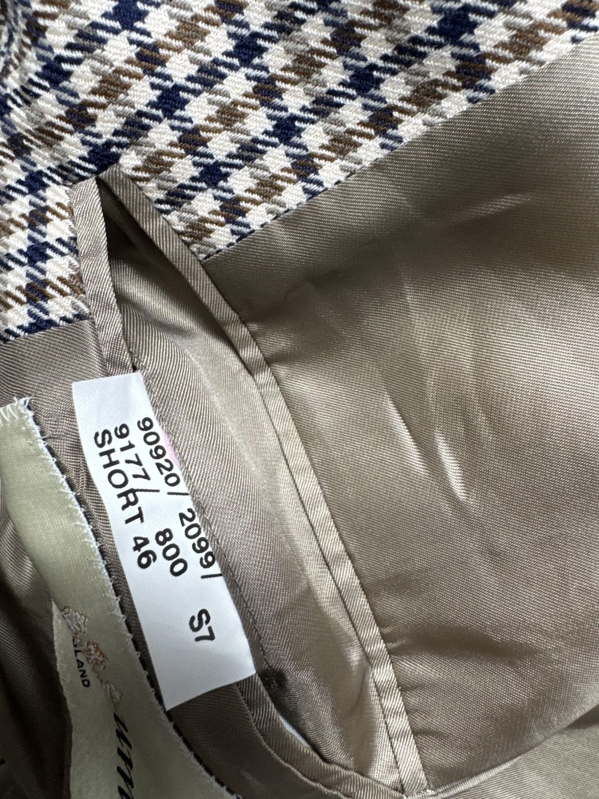Aquascutum Aquascutum Wool Blazer Size 46S - 6 Thumbnail