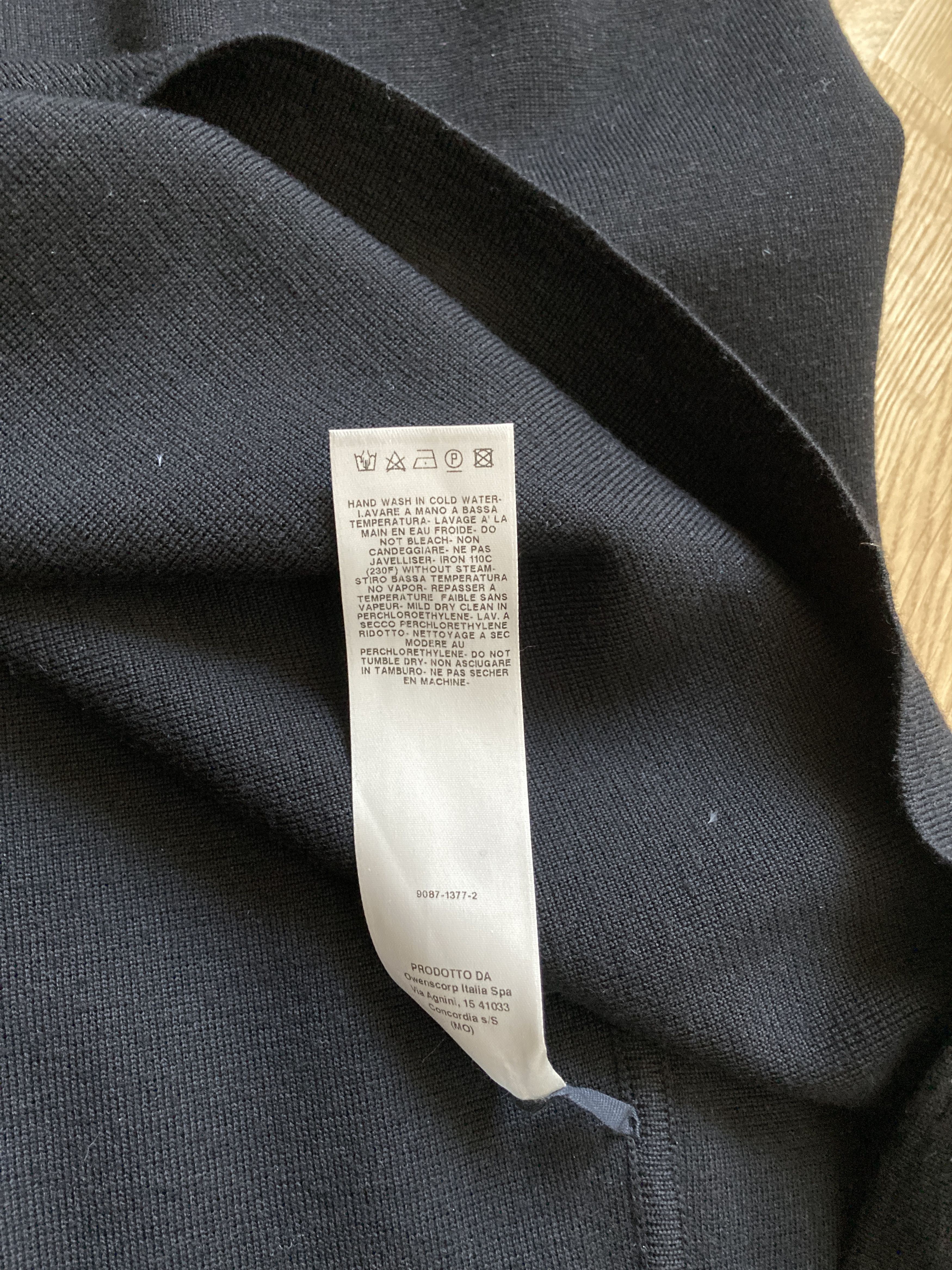 Rick Owens F/W 17 „GLITTER“ Black Subhuman Weakling Wool Knit L Size US L / EU 52-54 / 3 - 20 Thumbnail