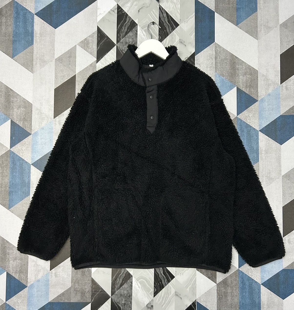 🔥 WHITE MOUNTAINEERING x UNIQLO Half Button Sweatshirts