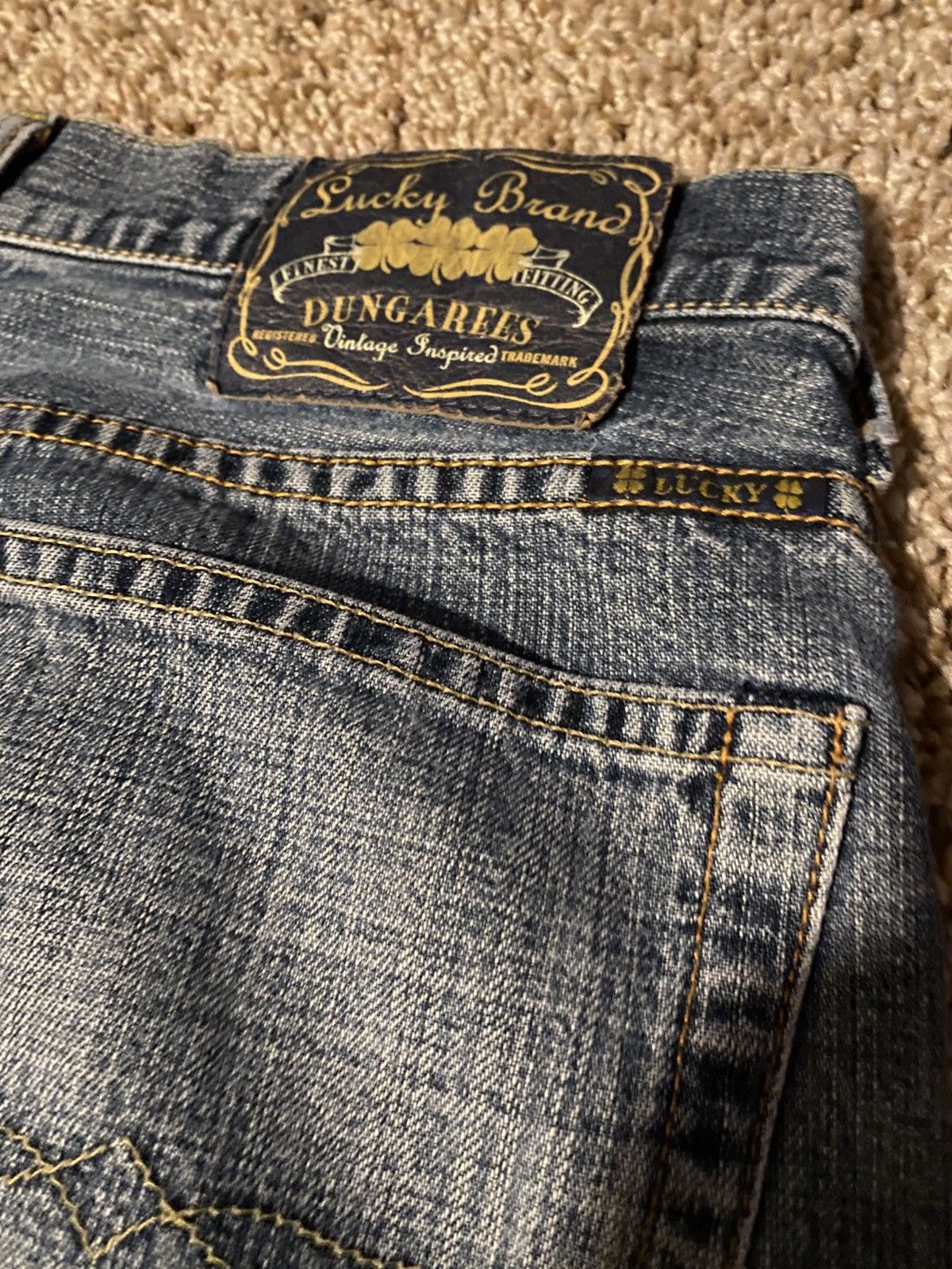 Lucky Brand × Vintage Vintage/Y2K Lucky Brand Jeans Size US 34 / EU 50 - 5 Thumbnail