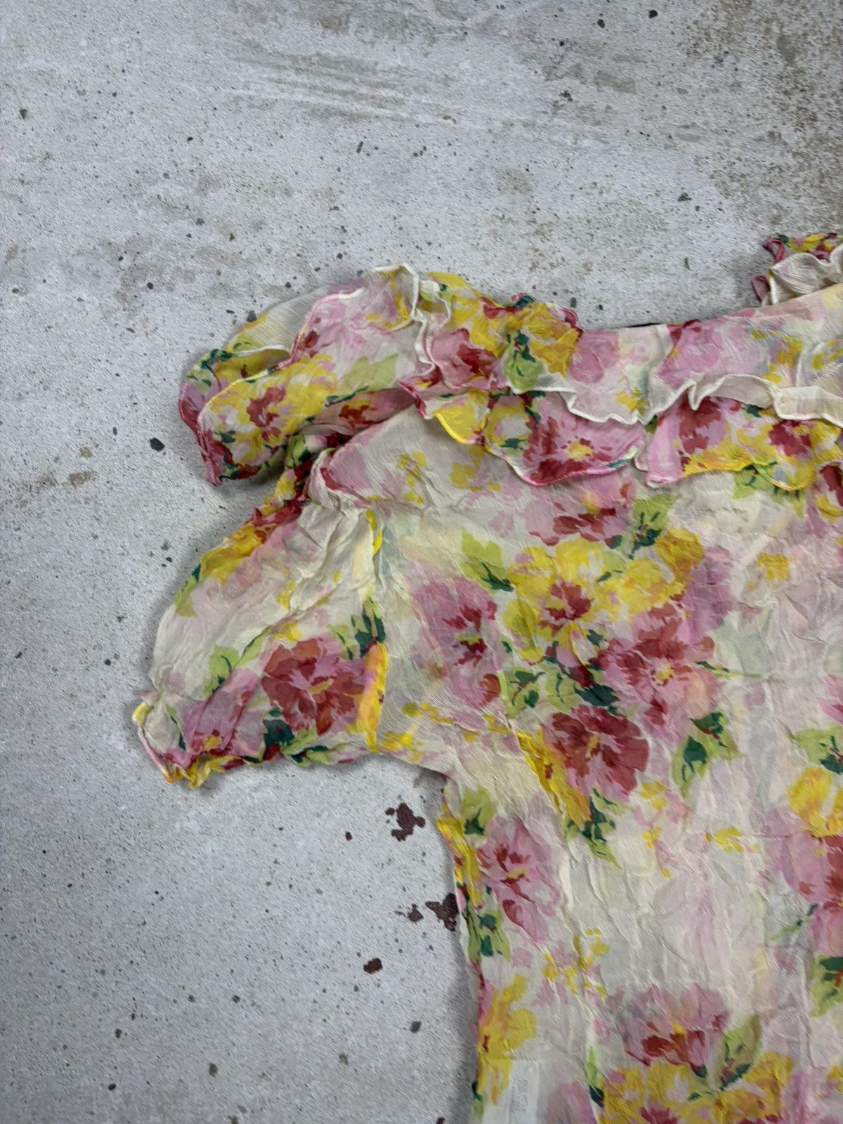 Ralph Lauren Ralph Lauren Mainline Silk Floral Print Blouse Shirt Size M / US 6-8 / IT 42-44 - 14 Thumbnail