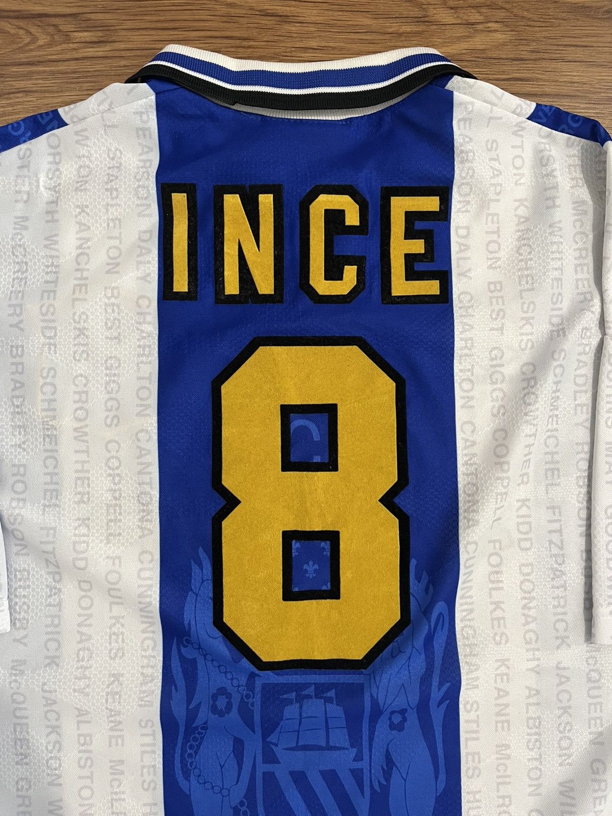 Manchester United umbro 1994-1996 Third Ince Soccer Jersey