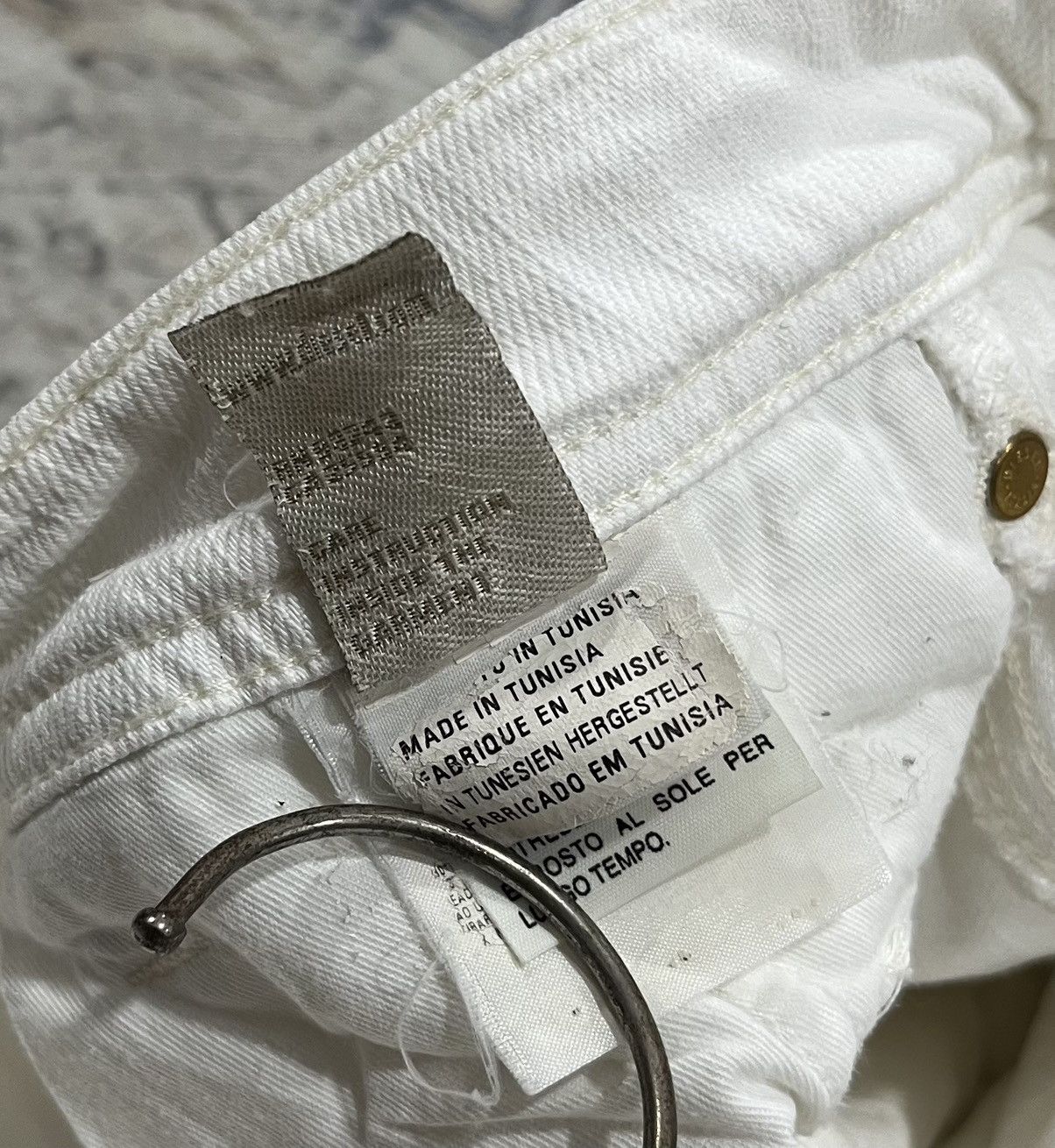 Diesel Diesel Industry Jogger White Jeans Size US 34 / EU 50 - 9 Thumbnail