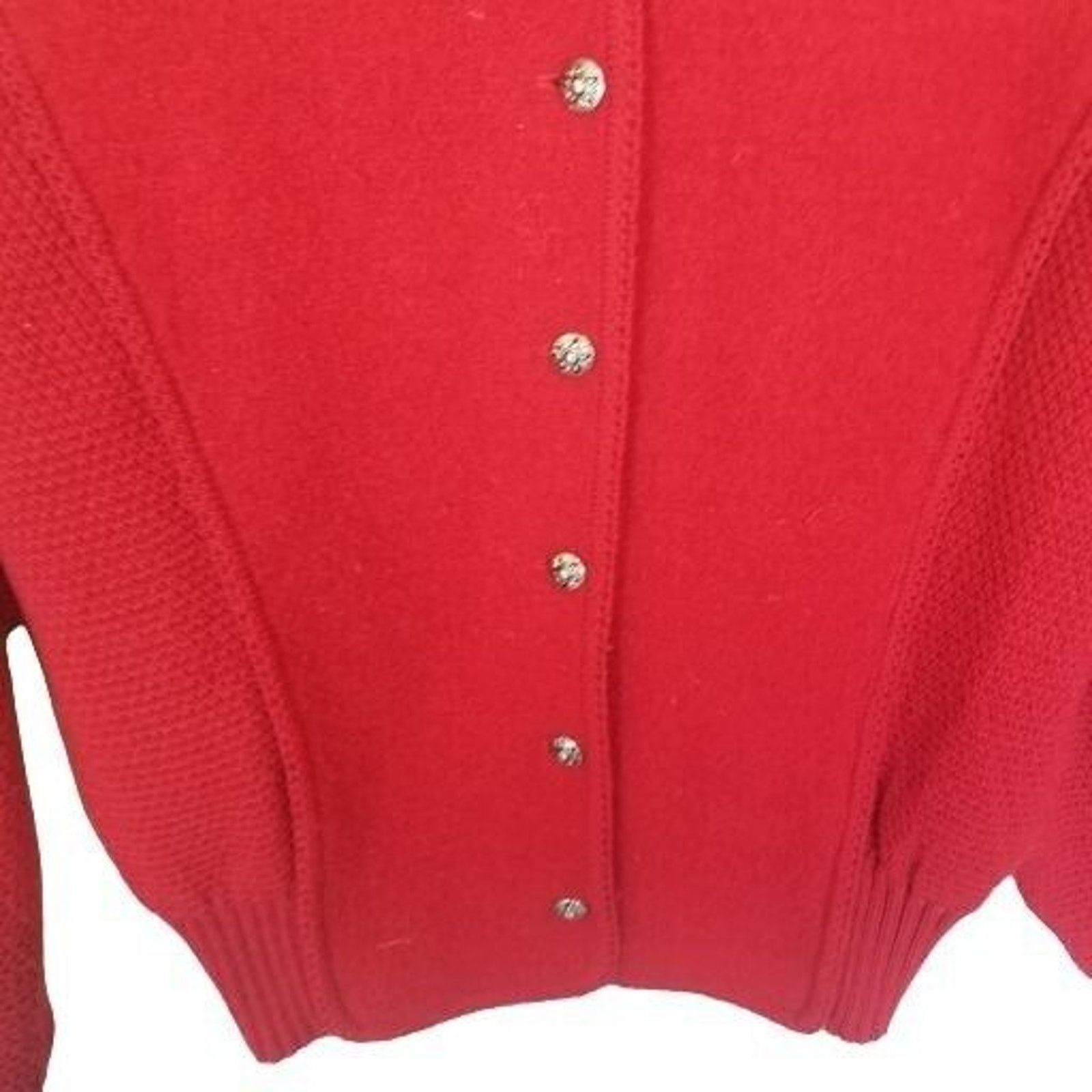 Vintage Vintage Woodstock by Bernard Sweater Womens Large Cardigan Size L / US 10 / IT 46 - 3 Thumbnail