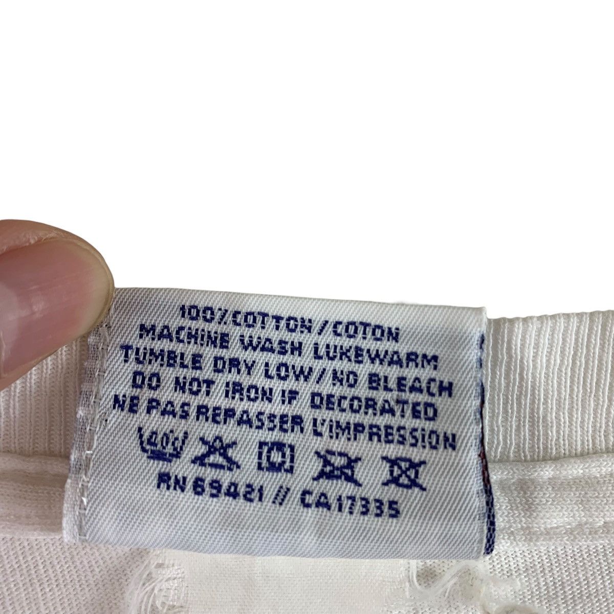 Reebok × Vintage Vintage REEBOK atlanta hopefull white tee Size US L / EU 52-54 / 3 - 11 Thumbnail