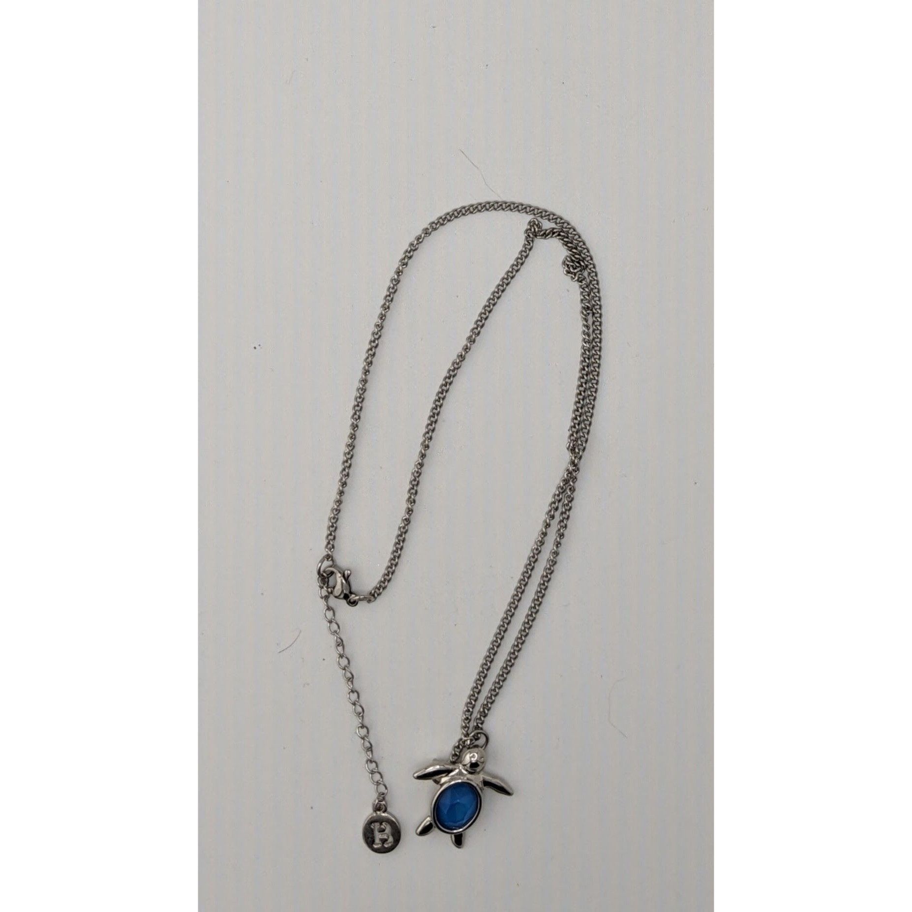 Other Beachy Mermaidcore Turtle Pendant Necklace With Blue Gemston Size ONE SIZE - 6 Thumbnail