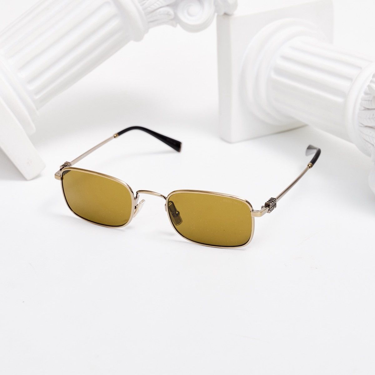 Miu Miu MIU MIU 0MU A53S 26C09Z SUNGLASSES Size ONE SIZE - 1 Thumbnail