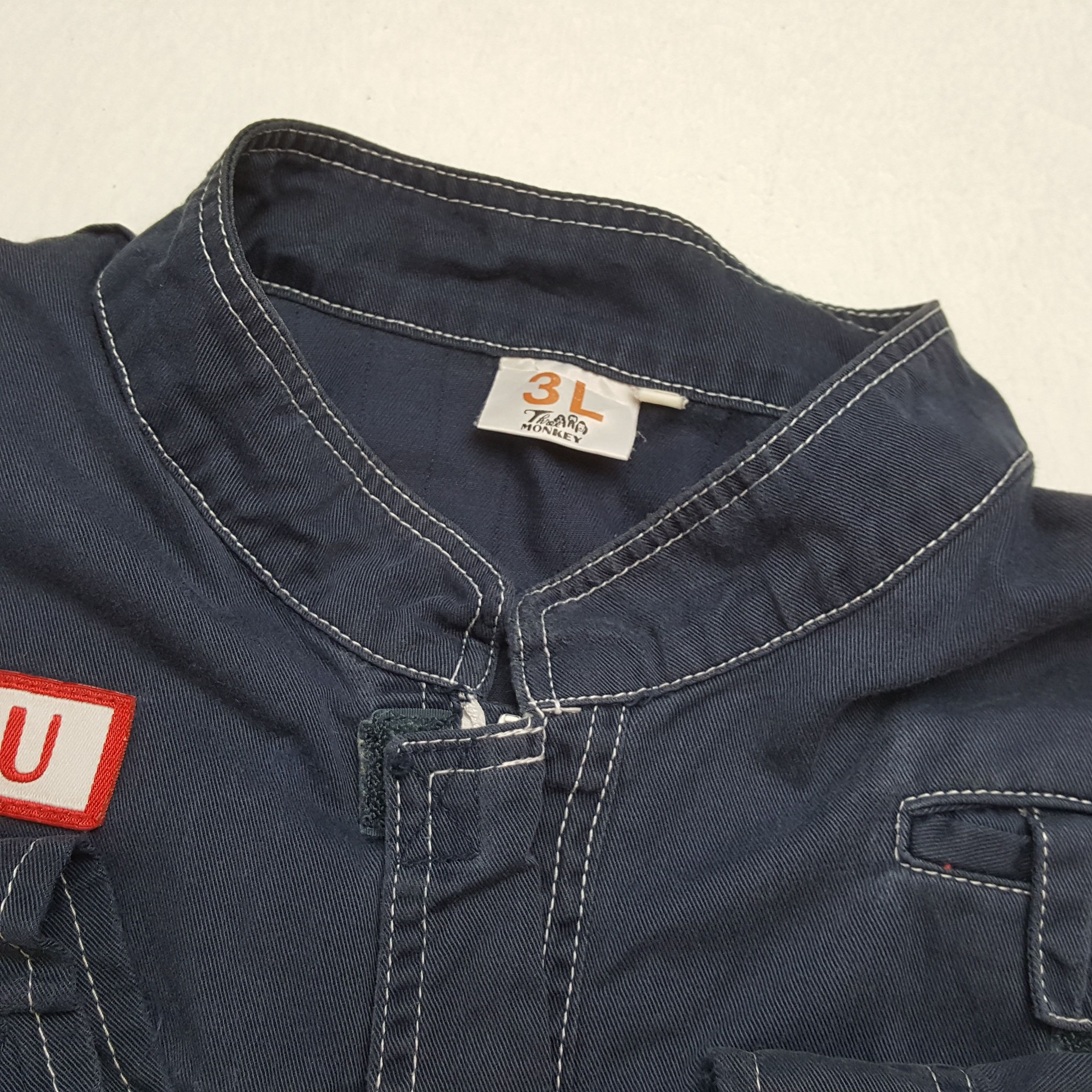 Vintage DAIHATSU Japanese Motorsports Workwear Coverall Jacket Size US XL / EU 56 / 4 - 14 Thumbnail