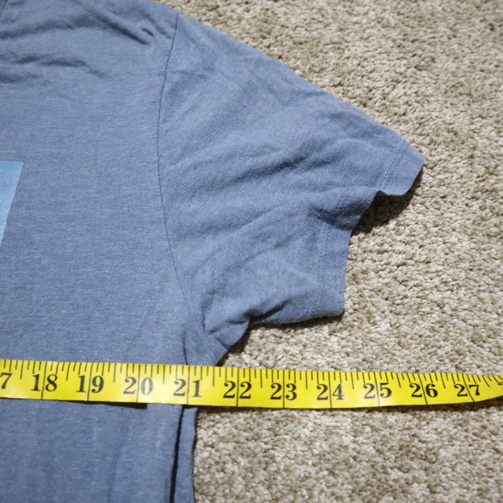 Old Navy Old Navy Shirt Mens Adult Medium Blue "I'd Rather Be Outside" T-Shirt Size US 31 - 5 Thumbnail