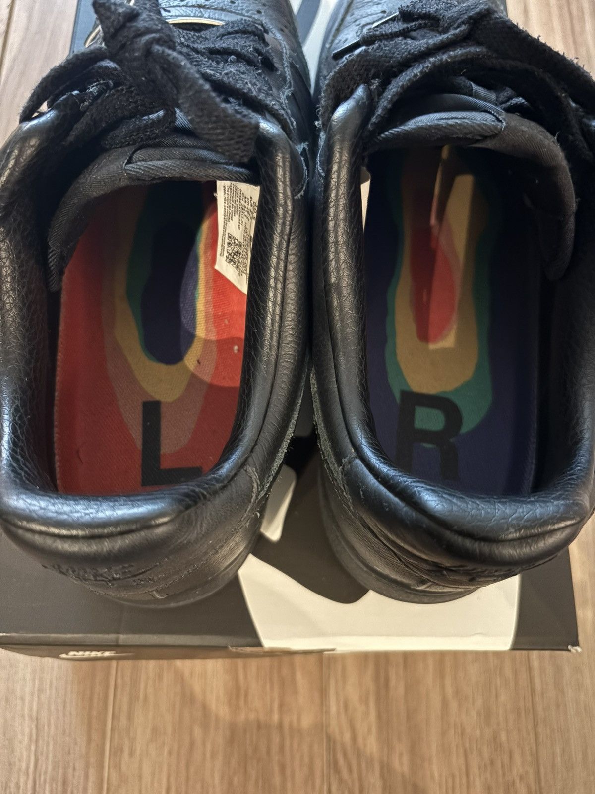 Cactus Plant Flea Market × Nike Nike Air Force 1 Low CPFM Black Size US 10.5 / EU 43-44 - 5 Thumbnail