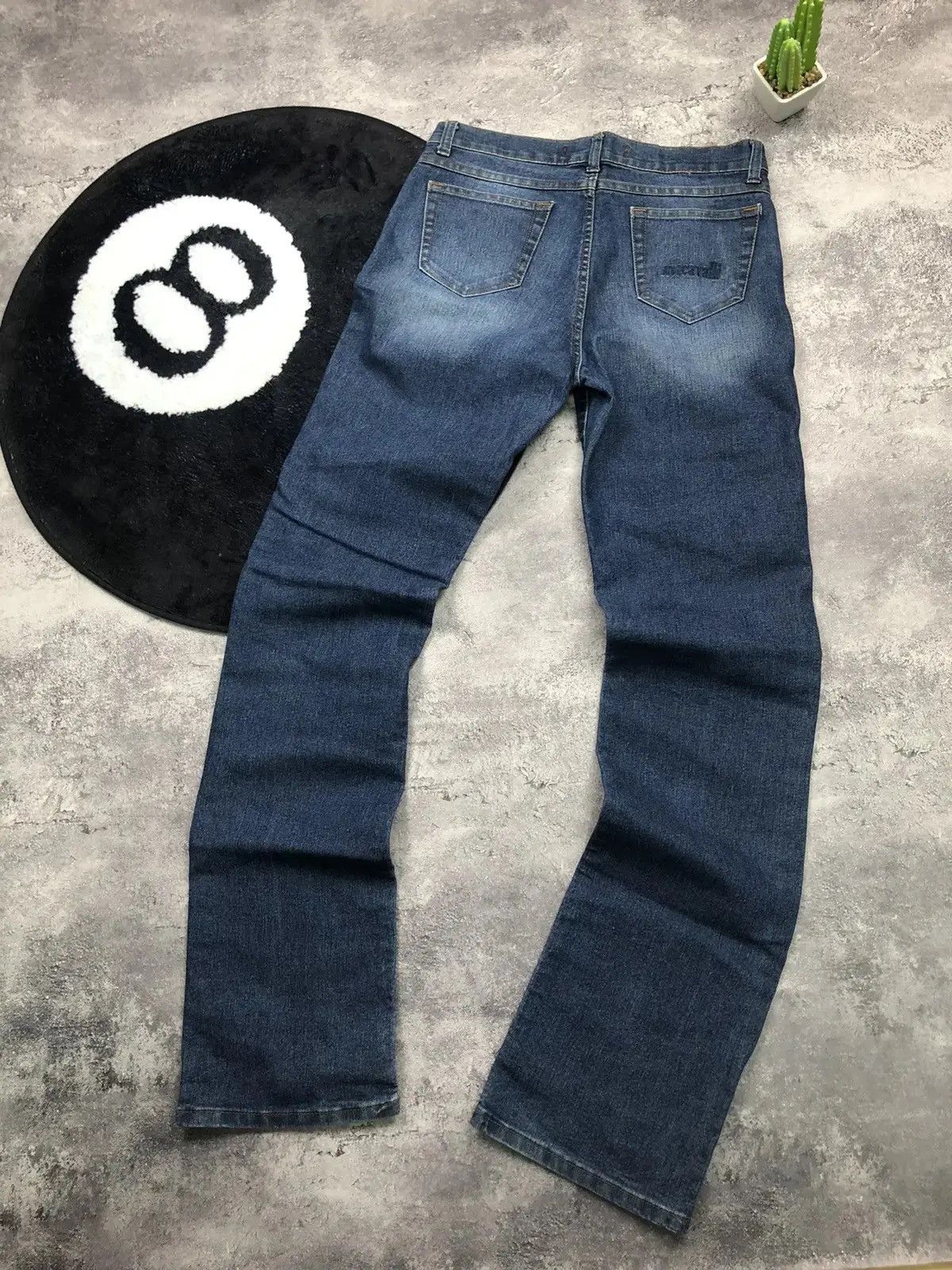 Just Cavalli JUST CAVALLI Vintage Luxury Avantgarde Blue Denim Jeans Hype Size 29" - 1 Thumbnail