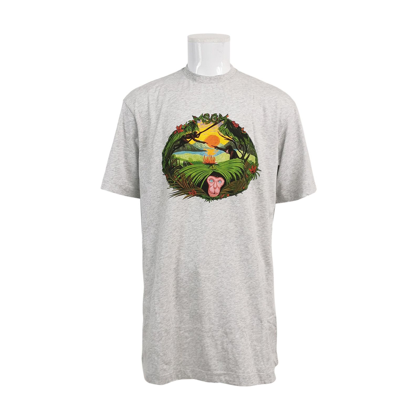 MSGM MSGM Monkey Print T-Shirt US S Size US S / EU 44-46 / 1 - 1 Thumbnail