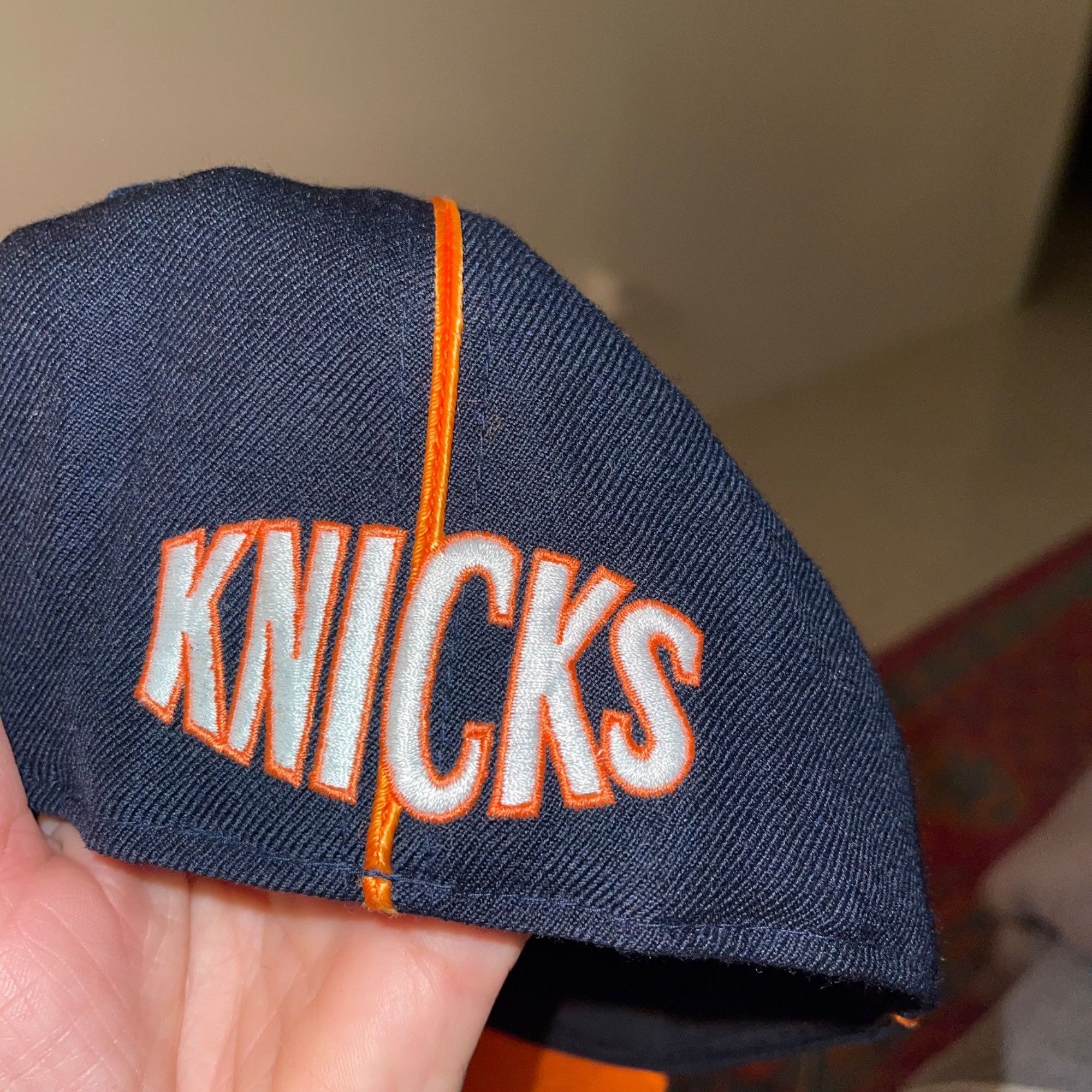 Reebok Reebok Mens Cap Size 7.5 Blue New York Knicks Size ONE SIZE - 7 Thumbnail