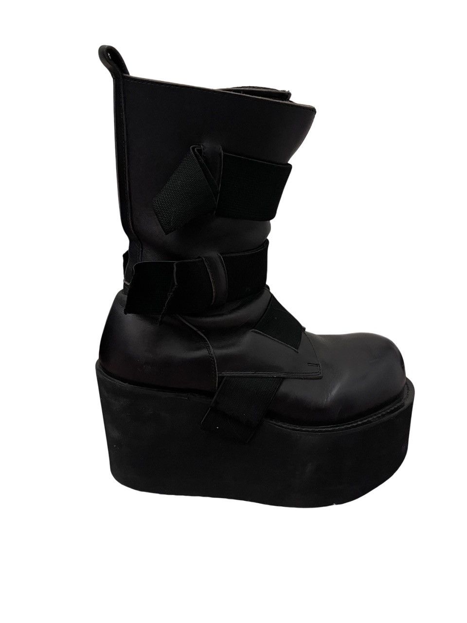 靴 \"Koji Kuga\"platform leather boots 靴 