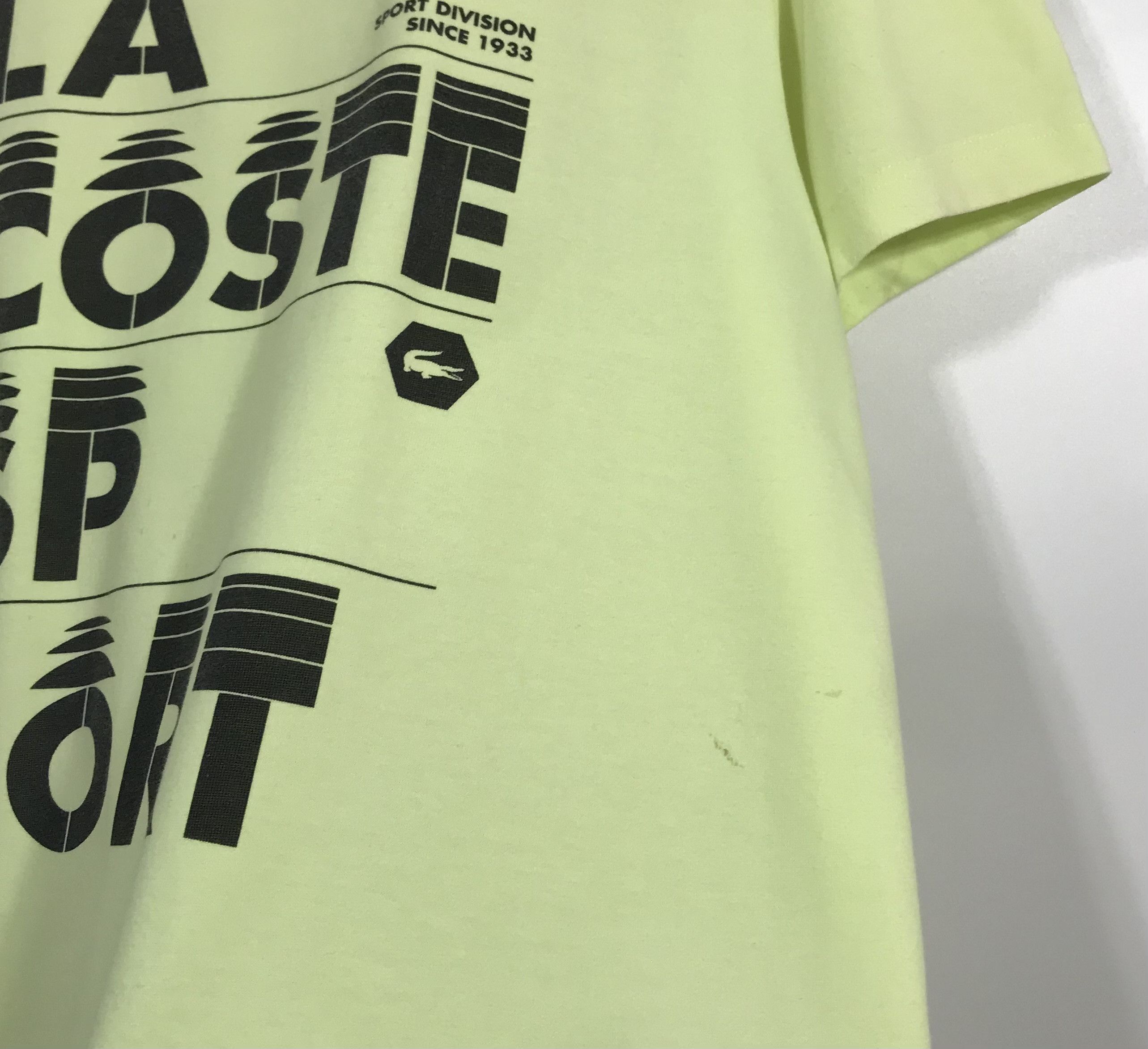 Lacoste Lacoste Sport T-Shirt Crewneck Size M Green Size US M / EU 48-50 / 2 - 5 Thumbnail