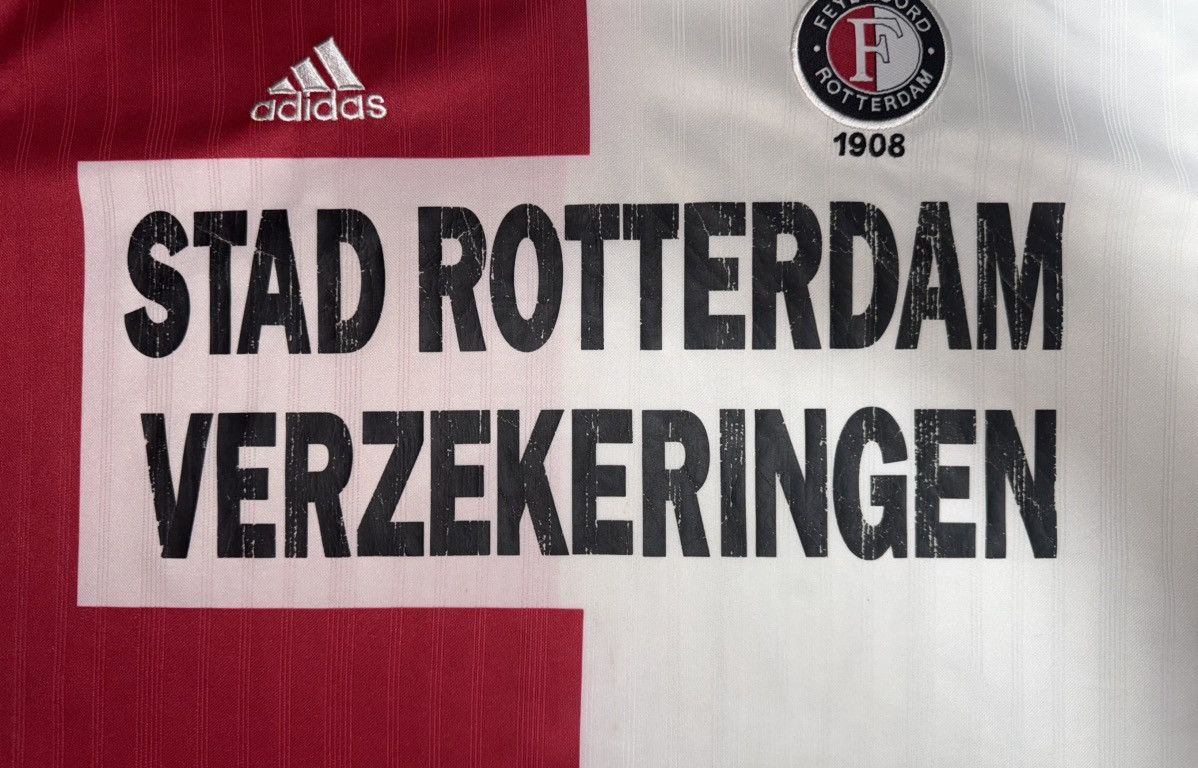 Adidas Vintage 1999-2000 Adidas Feyenoord Soccer Jersey XL Size US XL / EU 56 / 4 - 5 Thumbnail