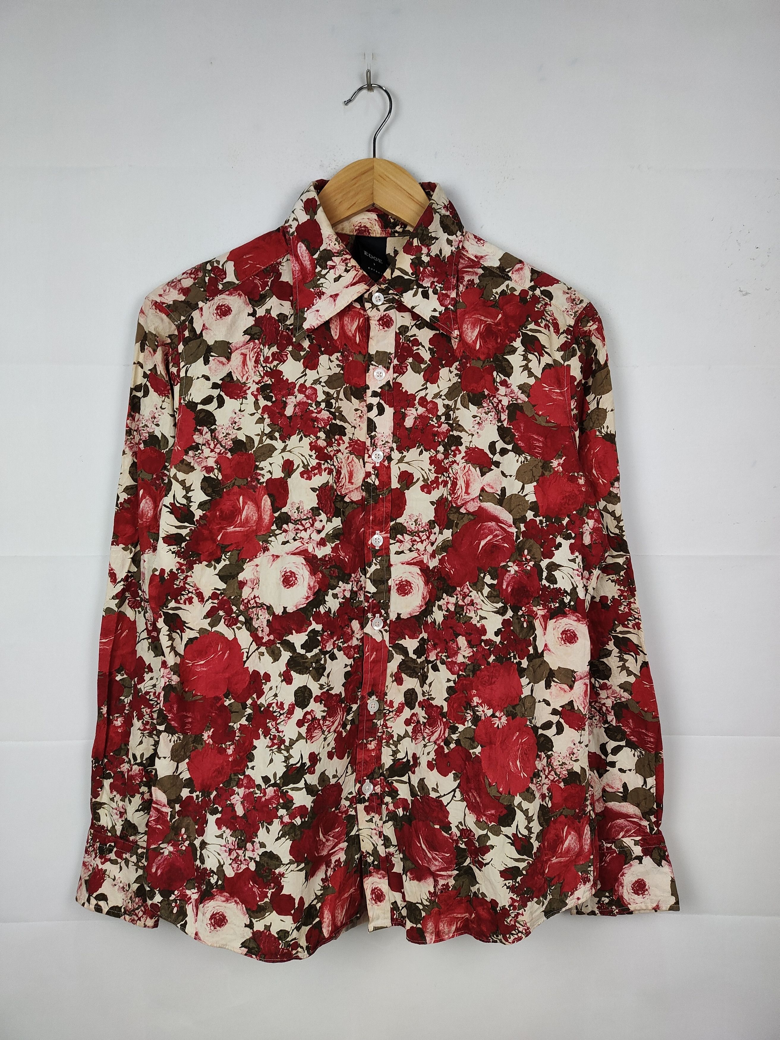 Beauty Beast × If Six Was Nine × Japanese Brand Edge Rupert Flower Button Shirt Size US M / EU 48-50 / 2 - 1 Thumbnail