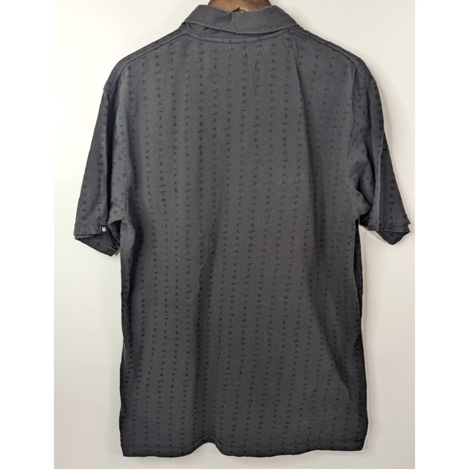 Zoo York Zoo York Polo Shirt Men's XL Collared Pattern Logo Dark Gray Y2k Streetwear Size US XL / EU 56 / 4 - 3 Thumbnail