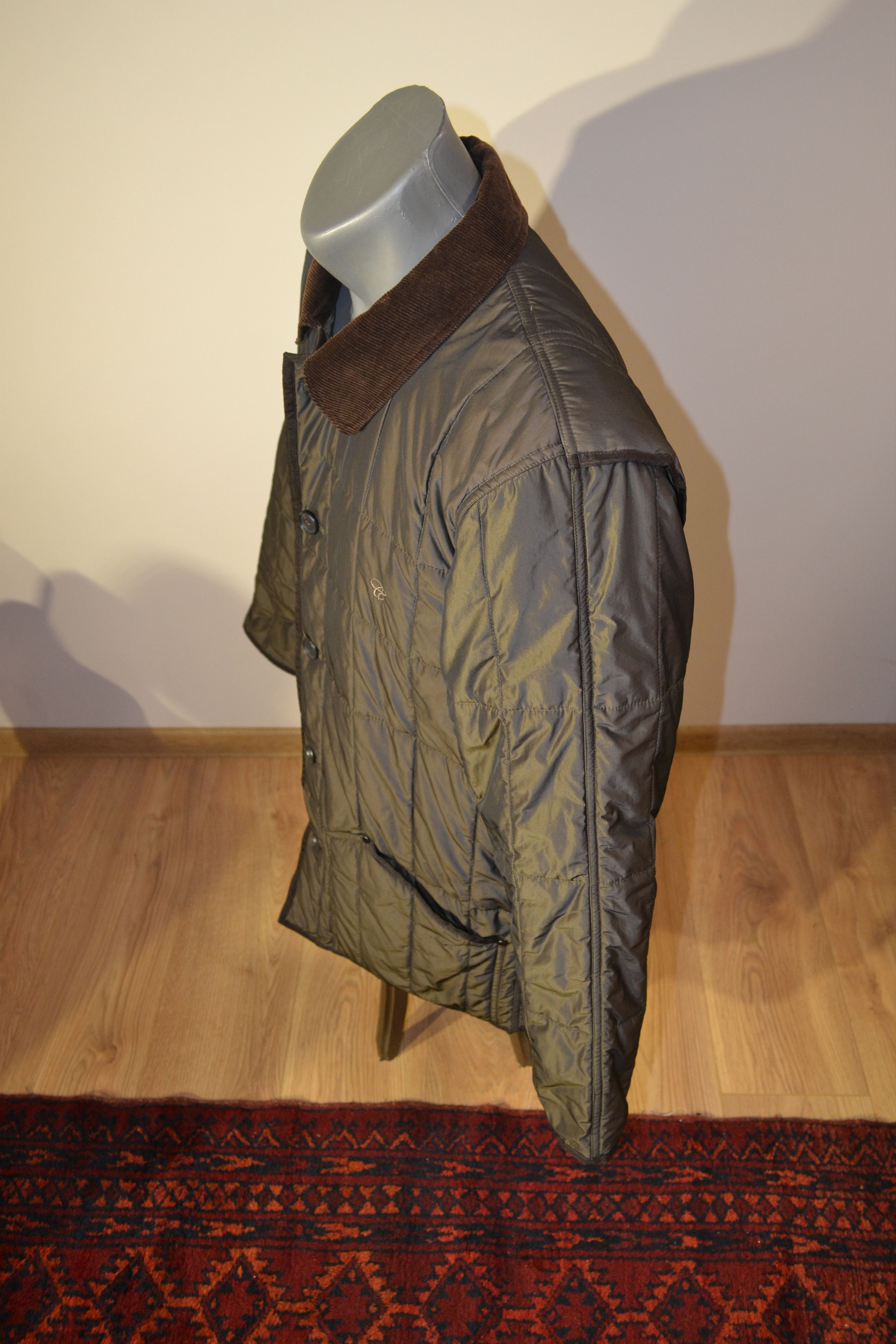 Carlo Colucci Jacket Carlo Colucci Vintage Olive | Rare 90s Men’s Classic Size US L / EU 52-54 / 3 - 3 Thumbnail