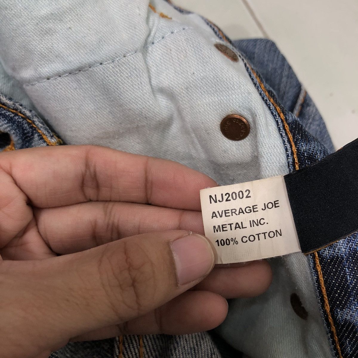 Japanese Brand 🔥Nudie Jeans Co Denim Straight Cut Issey Miyake Design Size US 32 / EU 48 - 18 Thumbnail