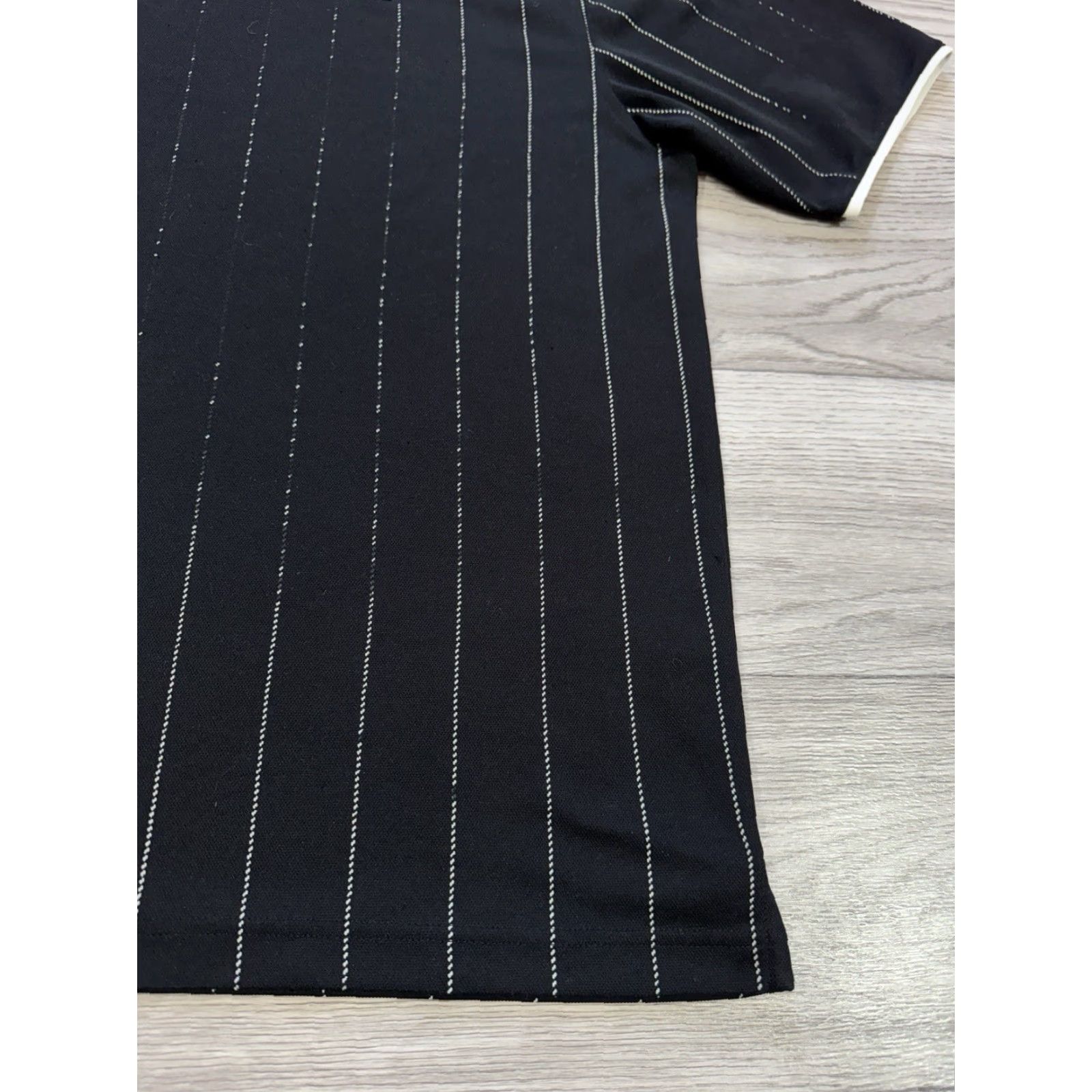 Lacoste Lacoste Sport Striped T-Shirt Crew Neck Short Sleeve Men Large Black Shirt Mens L Size US L / EU 52-54 / 3 - 4 Thumbnail