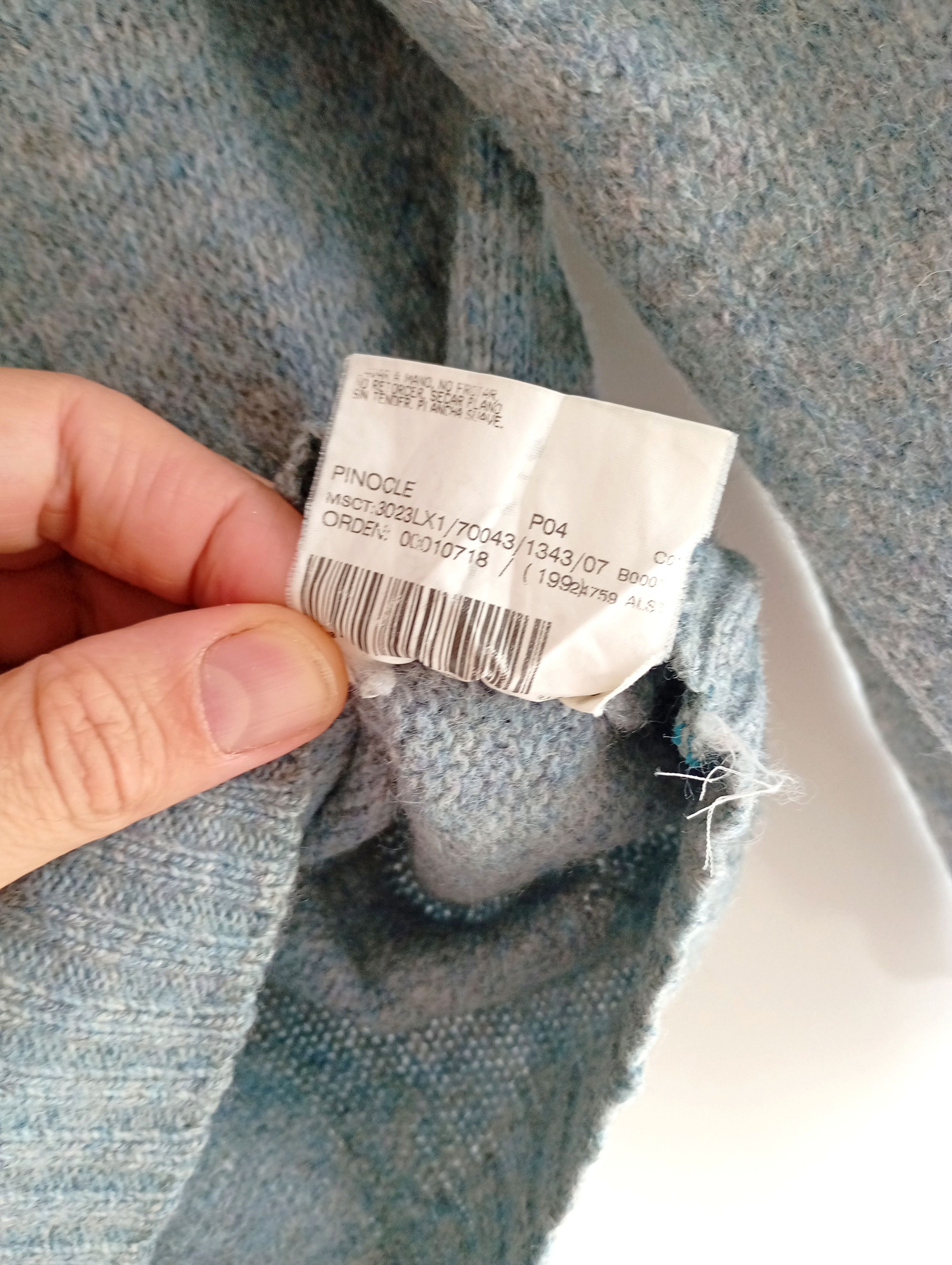 Burberry VINTAGE BURBERRY LONDON GRAY WOOL SWEATER Size US M / EU 48-50 / 2 - 7 Thumbnail