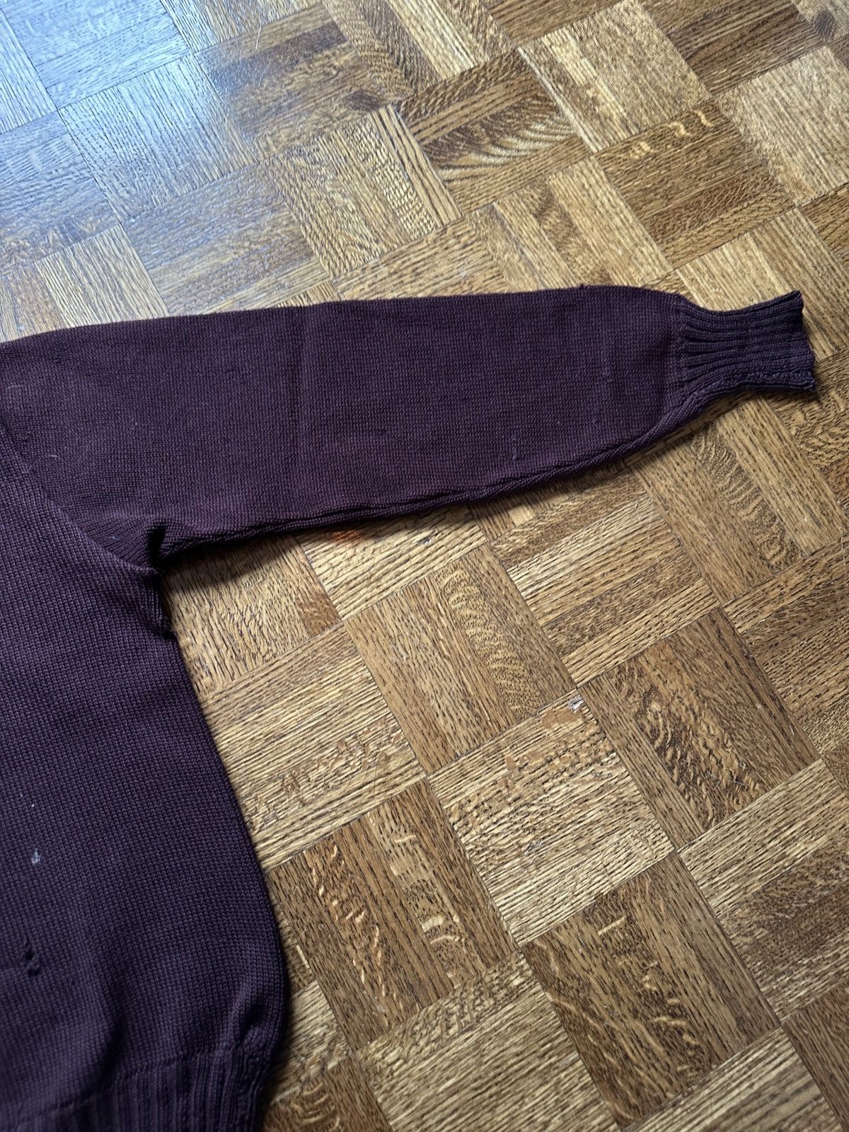 Other Vintage 40s Spalding Sportgoods Varsity Knit Sweater Size US M / EU 48-50 / 2 - 7 Thumbnail