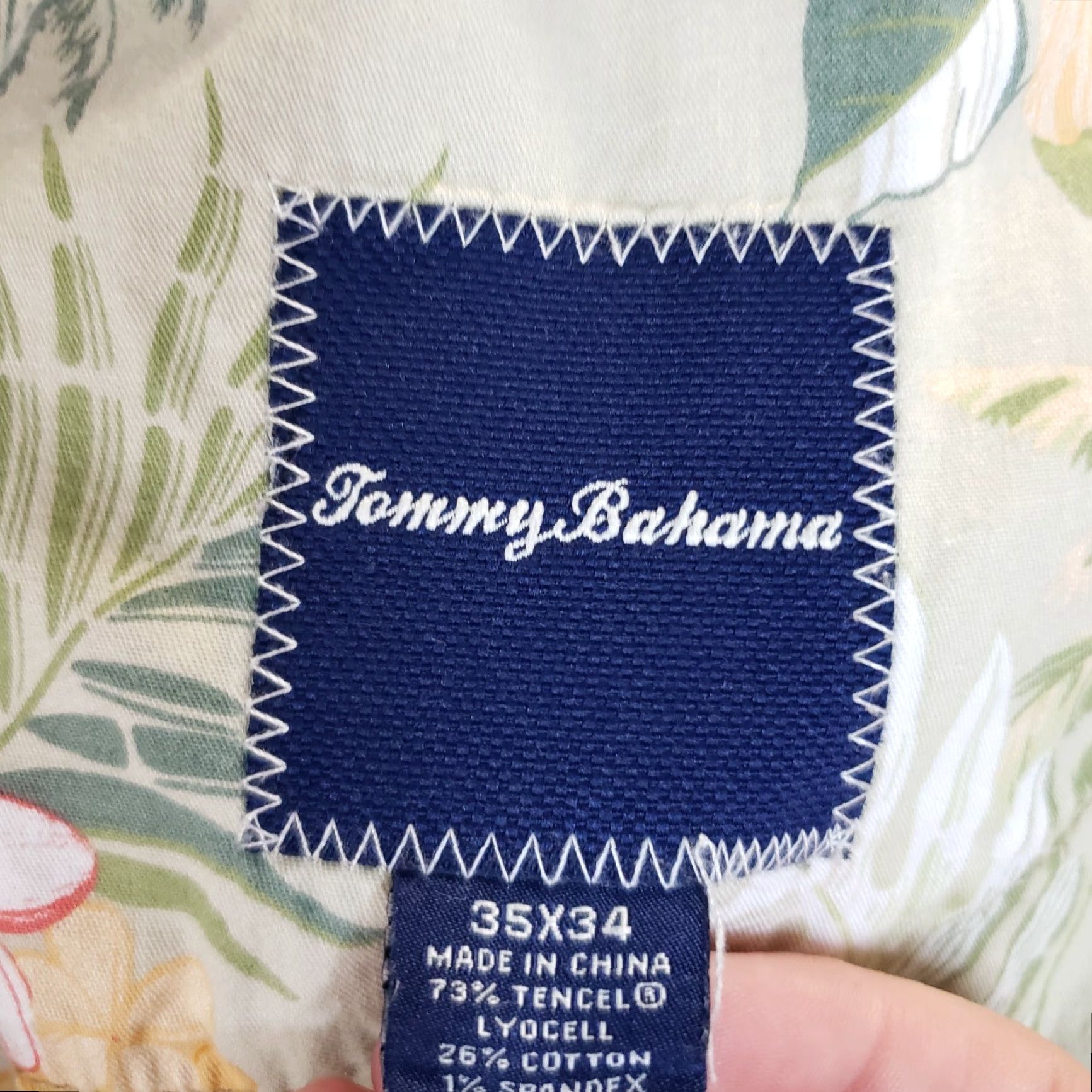 Tommy Bahama Tommy Bahama Mens Pants 35 Lyocell Blend Tan Brown Flat Front 32 Inseam Chino Casual Regular Size 35 Mens Size US 35 - 6 Thumbnail