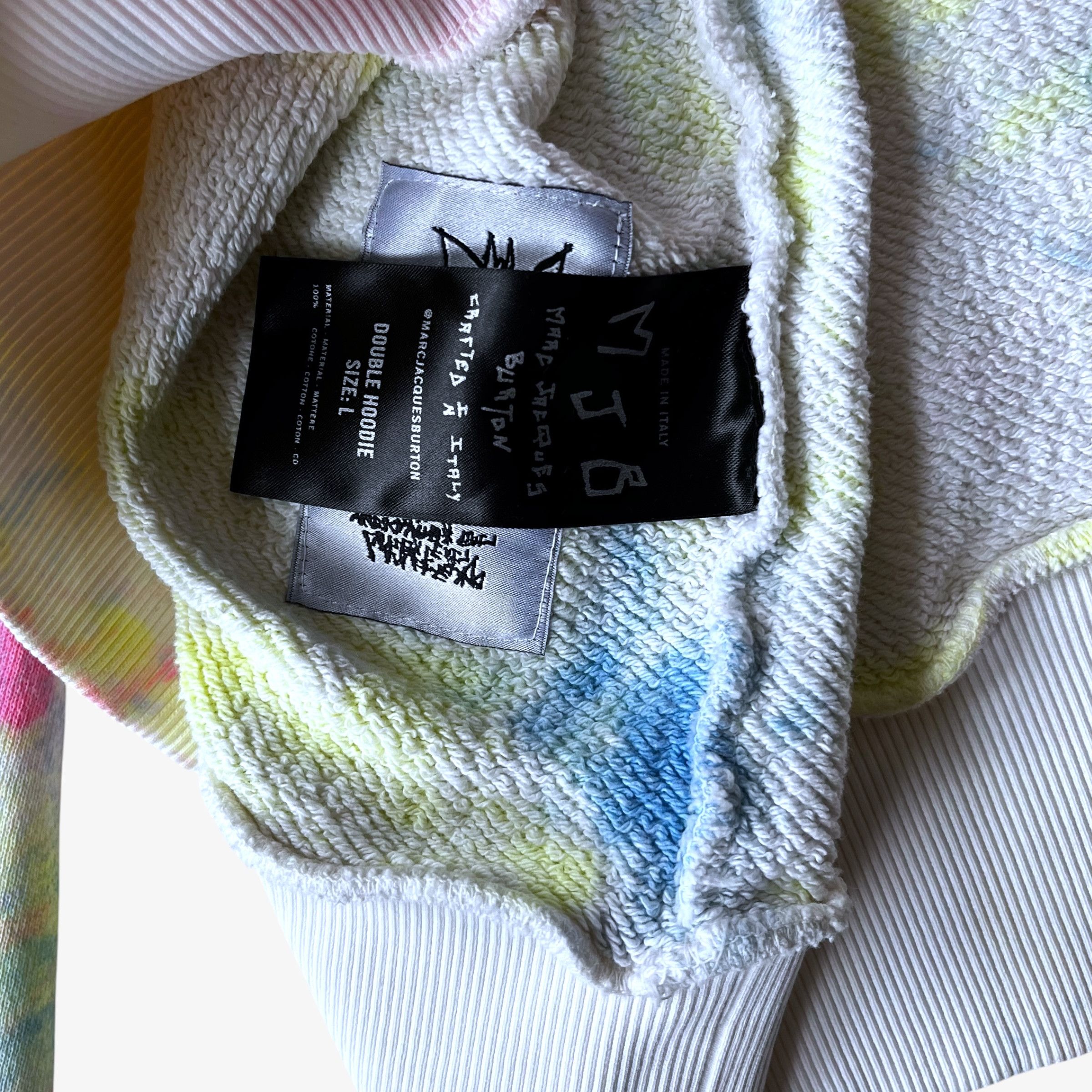Marc Jacques Burton Men's Marc Jacques Burton MJB Tie Dye Oversized Hoodie Size US L / EU 52-54 / 3 - 4 Thumbnail