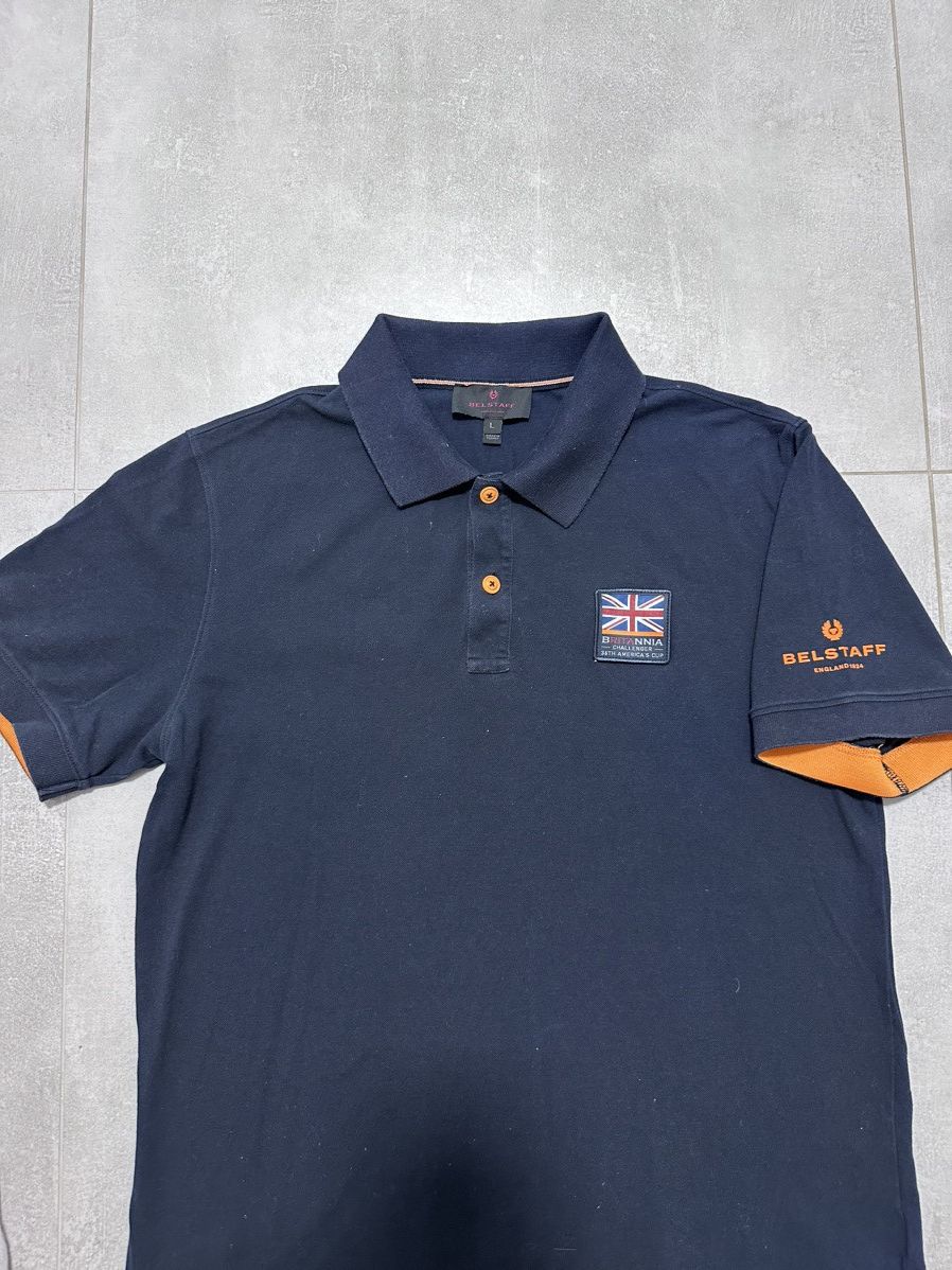 Belstaff × Designer × Vintage belstaff britannia challenger 36th america's cup polo Size US L / EU 52-54 / 3 - 2 Thumbnail