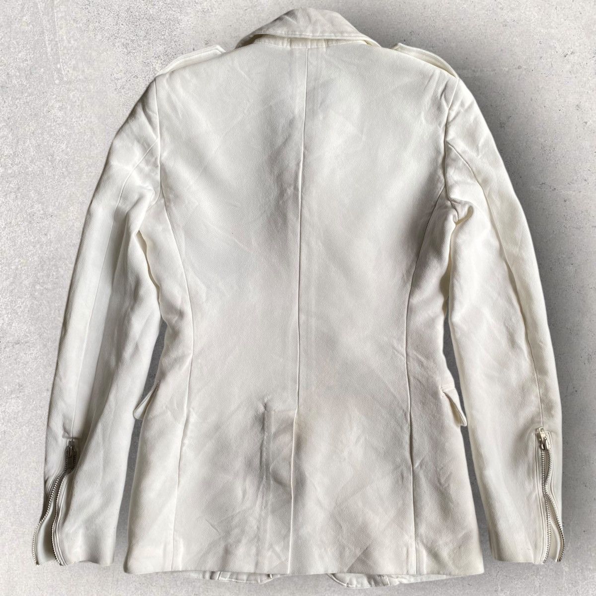 Comme des Garcons SS12 Runway Poly Biker Jacket Size US S / EU 44-46 / 1 - 5 Thumbnail