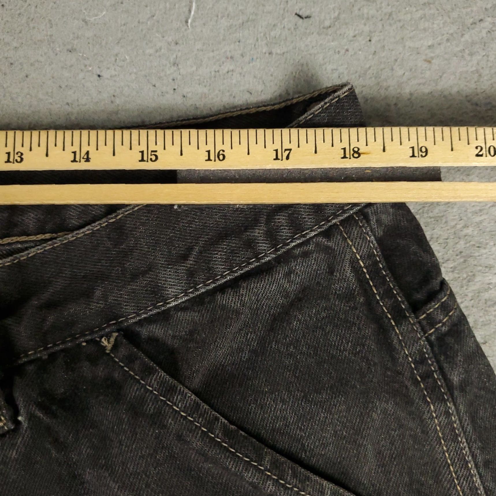 Ecko Unltd. VINTAGE Ecko Unltd Jeans Mens 38x33 Gray Wide Leg Baggy Skater Grunge Y2K Size US 38 / EU 54 - 6 Thumbnail