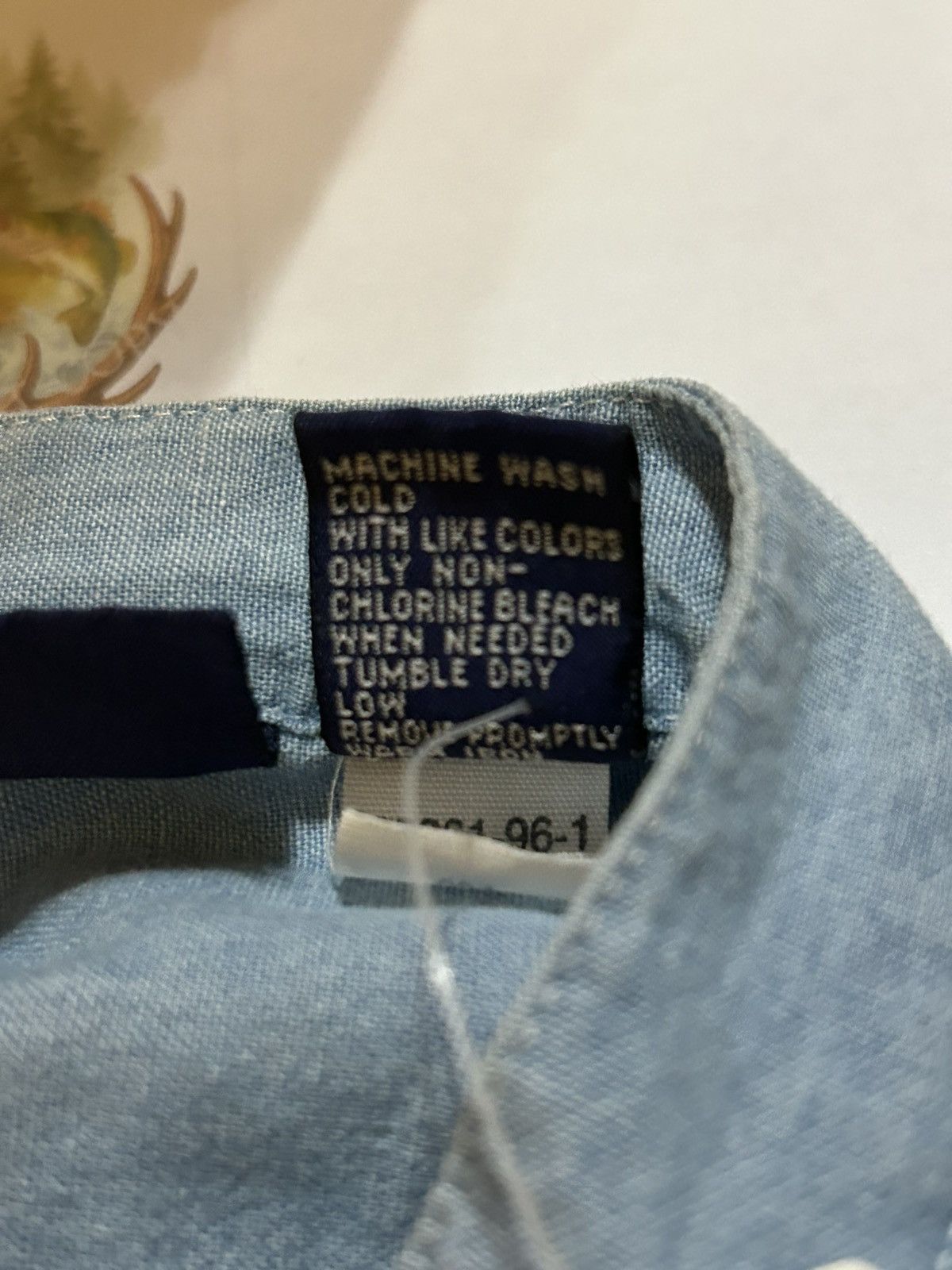 Gap Vintage Gap women's blue denim shirt size medium Size M / US 6-8 / IT 42-44 - 5 Thumbnail