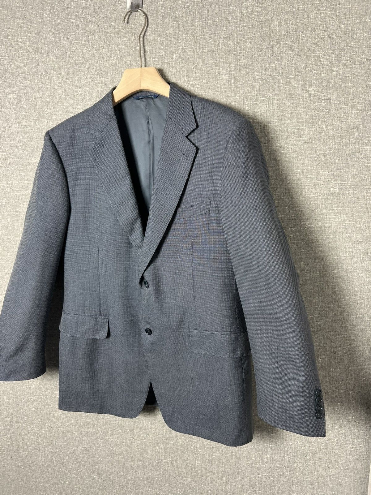 Canali Vintage Canali Silk & Wool Blazer Jacket Size 52R / 42R Size 42R - 9 Thumbnail