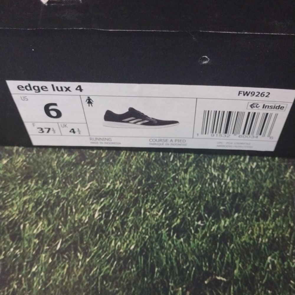 Adidas Adidas edge luxe 4 black white shoes size 6 Size US 6 / IT 36 - 4 Thumbnail