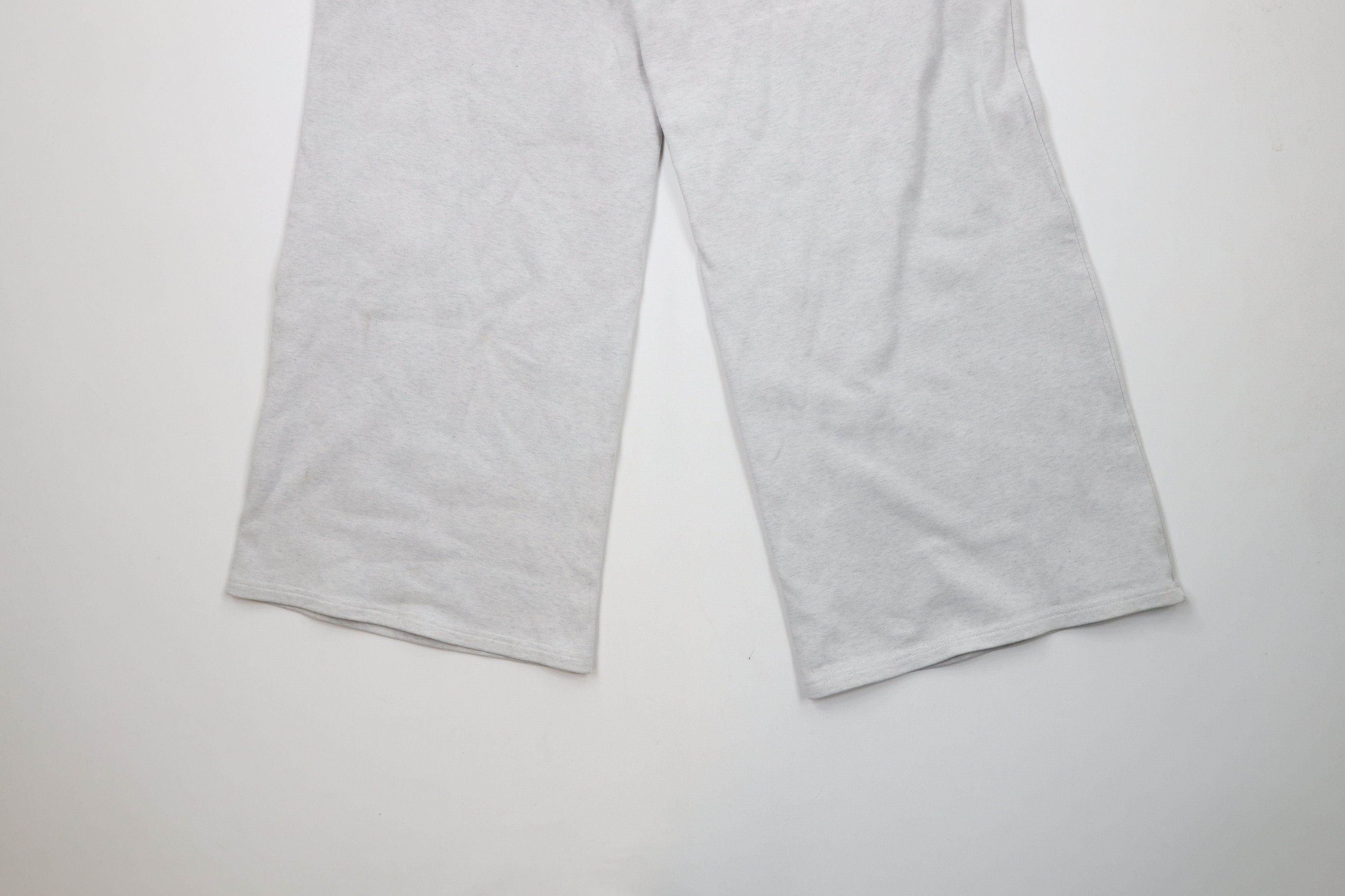 Vintage Zyia Active Faded Heavyweight Wide Leg Sweatpants Pants Gray Size 26" / US 2 / IT 38 - 13 Thumbnail