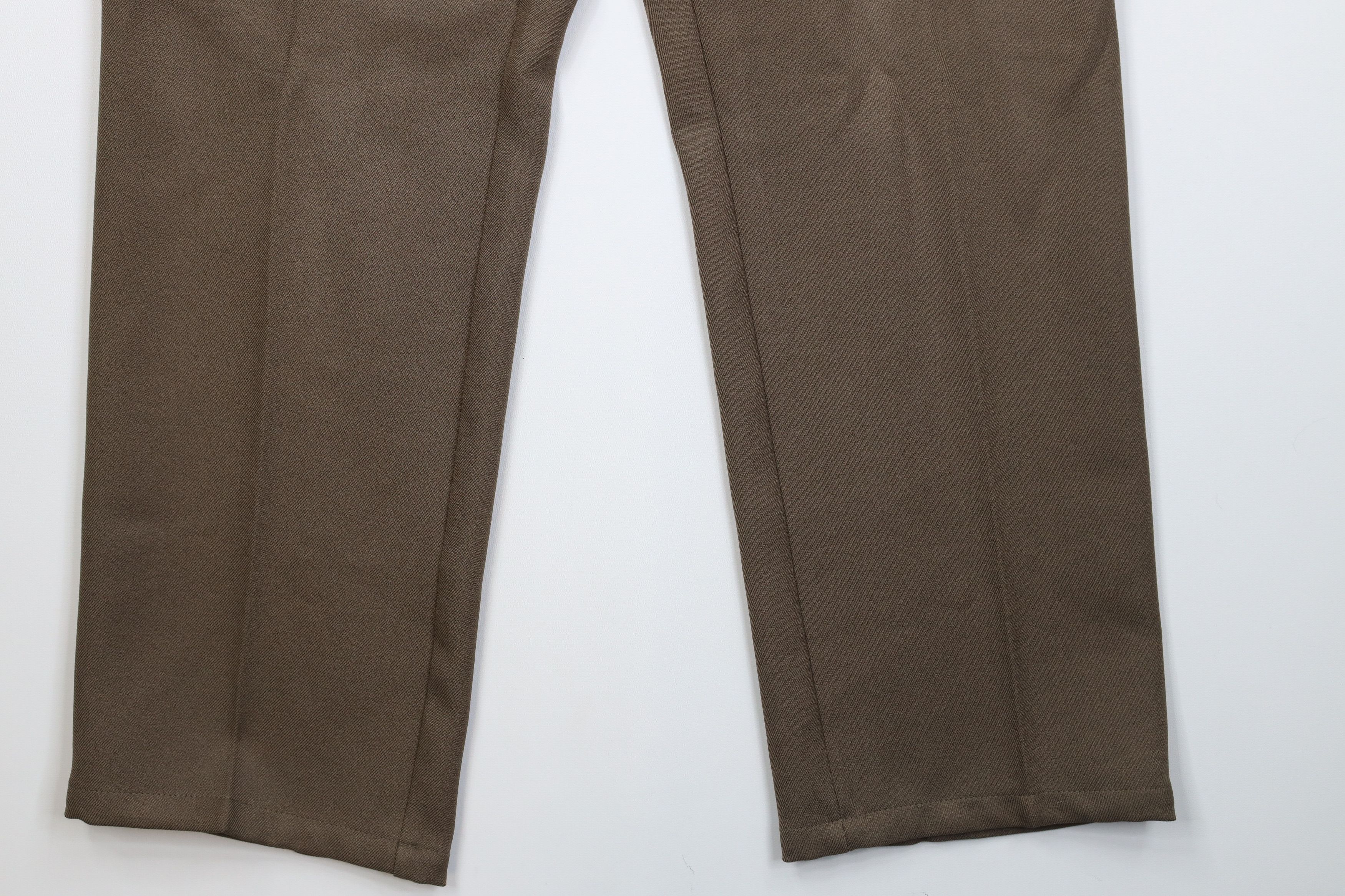 Vintage Vintage 90s Streetwear Flared Wide Leg Chino Pants Brown Size US 32 / EU 48 - 5 Thumbnail