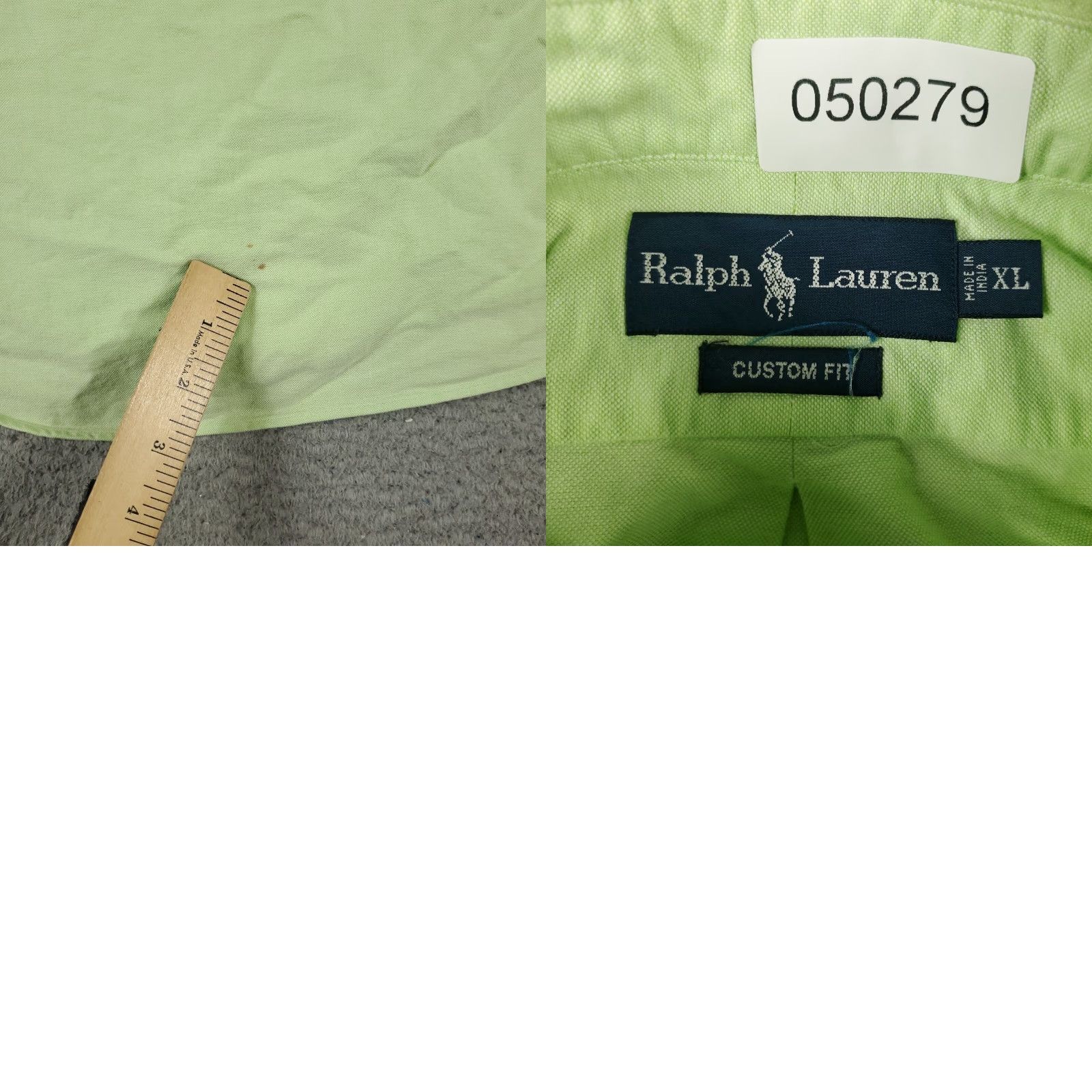 Ralph Lauren Ralph Lauren Shirt Mens XL Green Pony Button-Up Long Sleeve Casual Classic 90s Preppy Mensed Size US XL / EU 56 / 4 - 8 Thumbnail