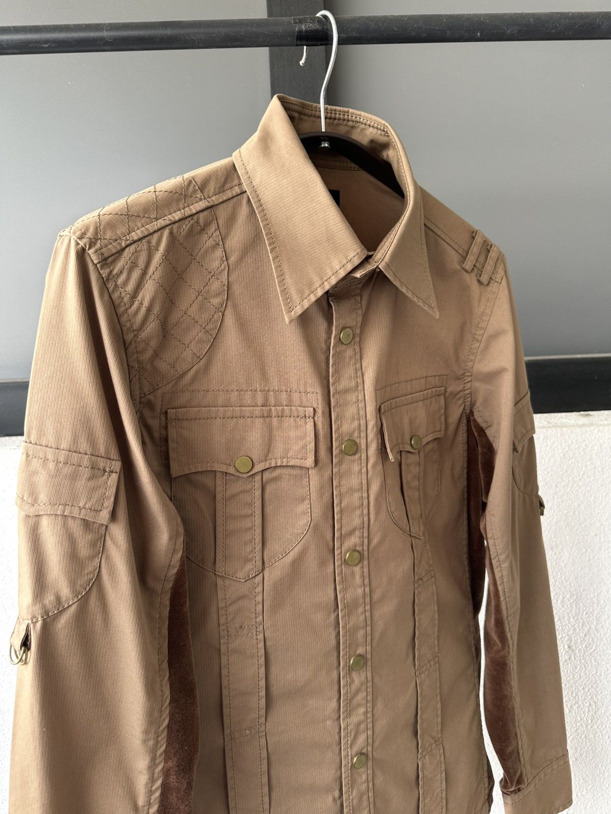 JUN MEN 00’s JLine by Junmen military style shirt Size US M / EU 48-50 / 2 - 13 Thumbnail