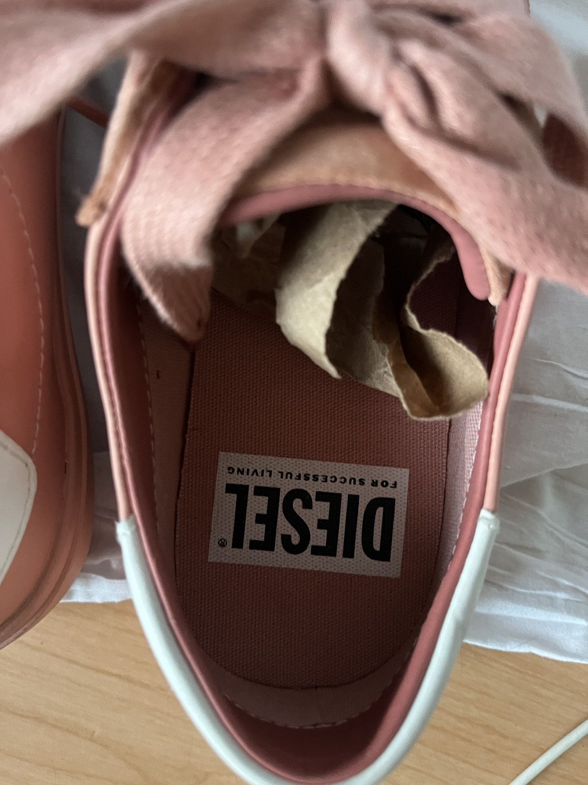 Diesel Diesel pink sneakers Size US 7 / IT 37 - 6 Thumbnail
