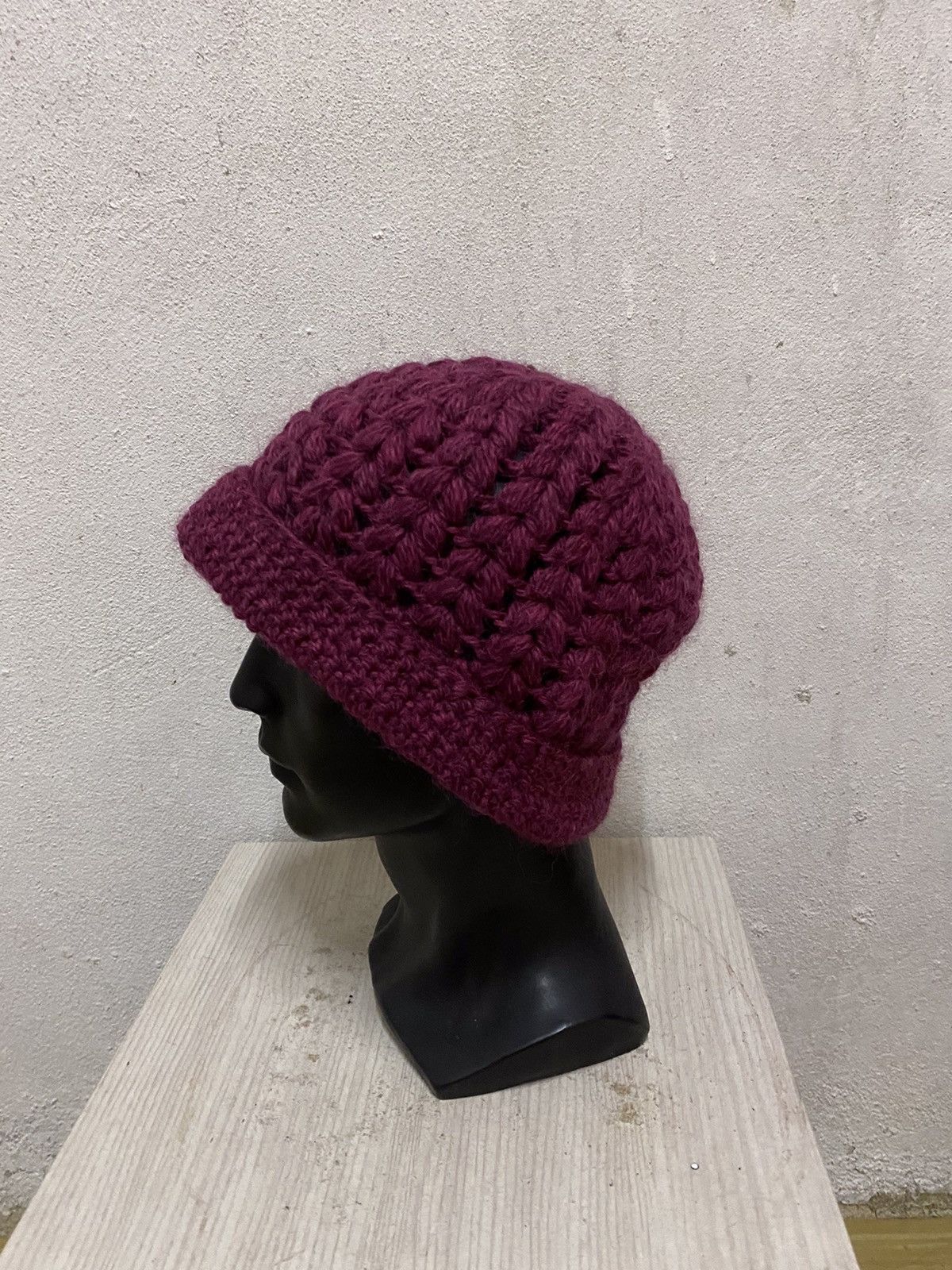 Japanese Brand × Kapital × Vintage Japanese Brand Rare Design Knit Beanie Hat Size ONE SIZE - 3 Thumbnail