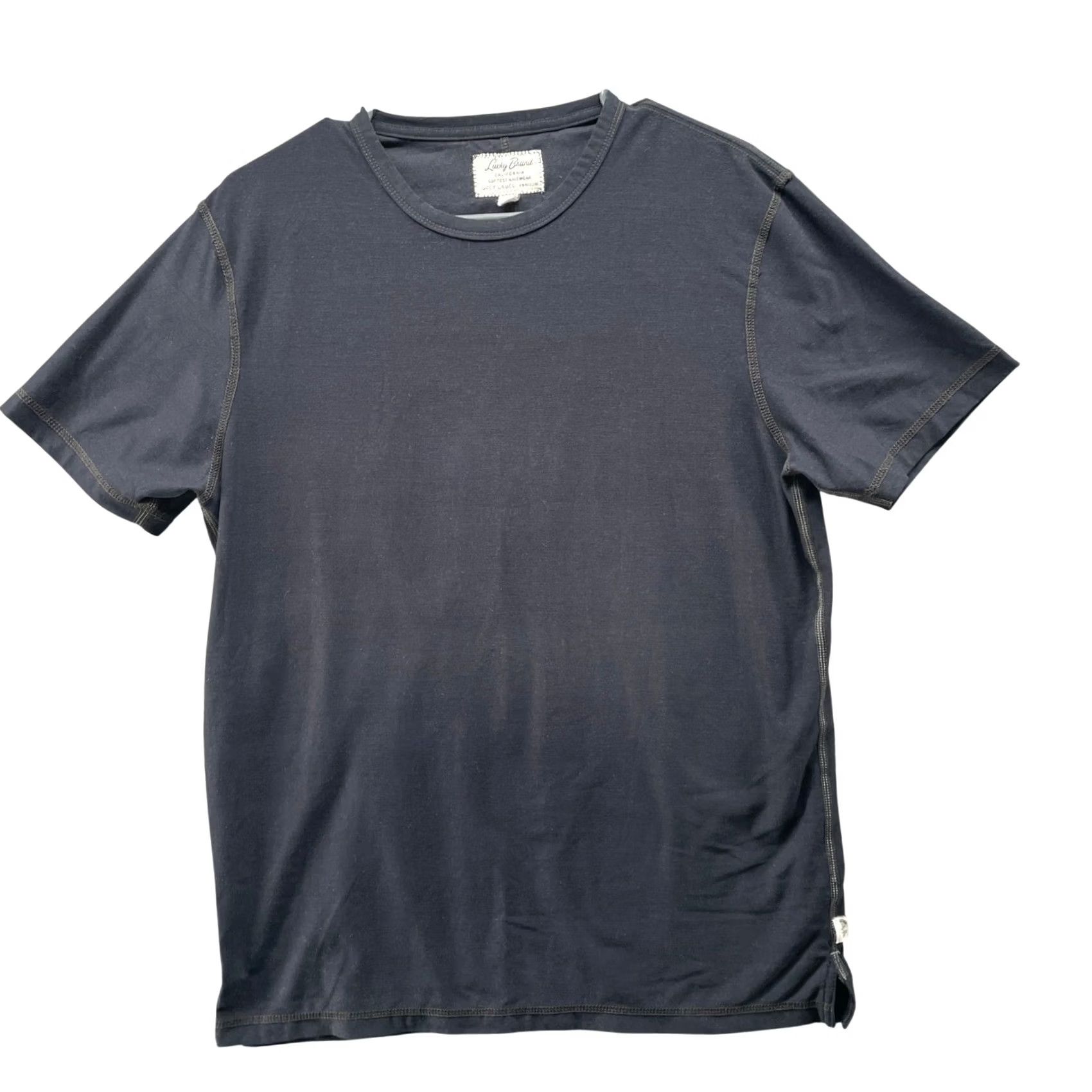 Lucky Brand Lucky Brand Grey Label T-Shirt Mens M Vintage Wash Short Sleeve Crewneck Size US M / EU 48-50 / 2 - 2 Thumbnail